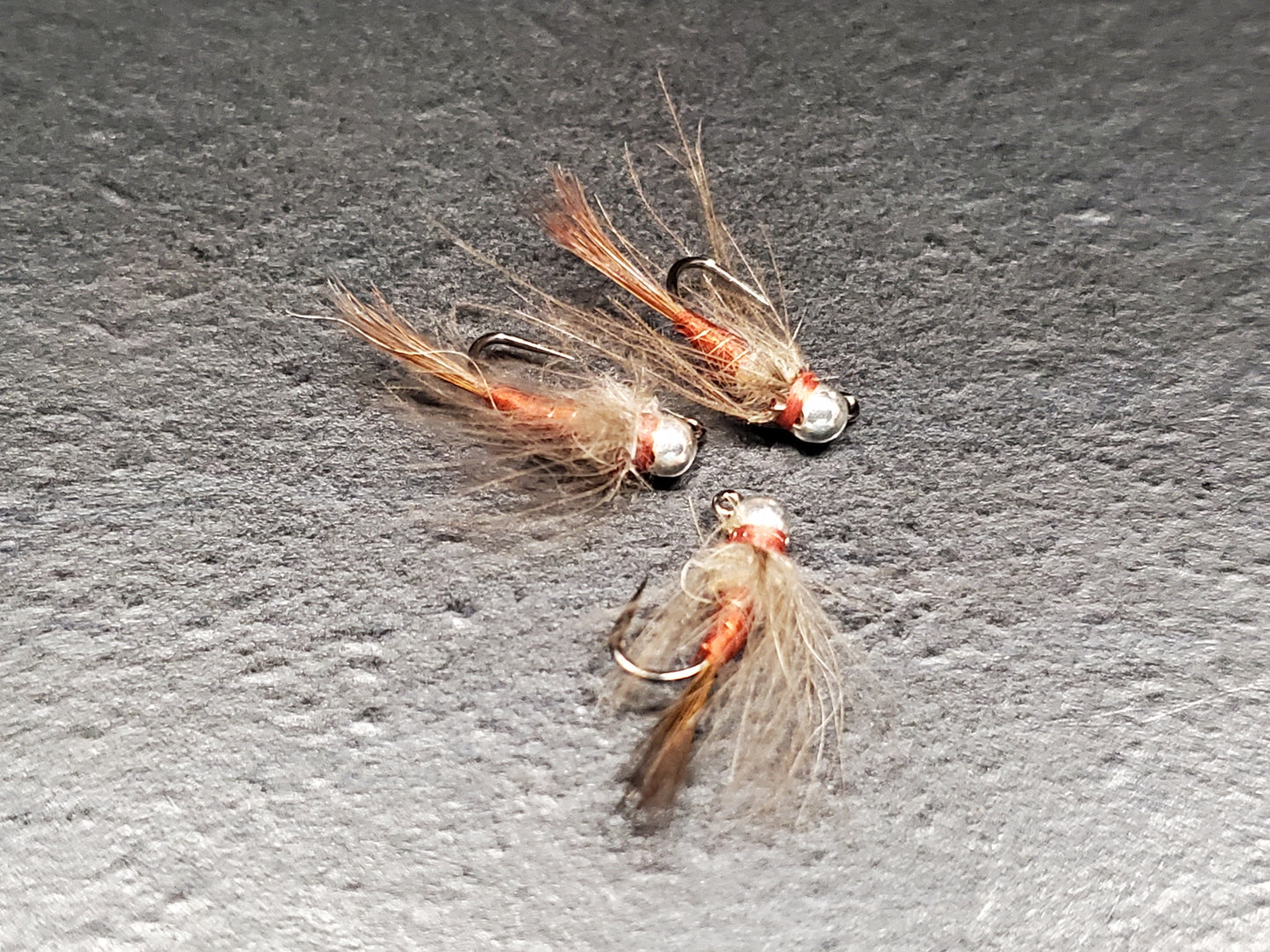 Tungsten Bead CDC Trout Jigs, Jig Fly, Jig Flies, Bead Head Nymphs