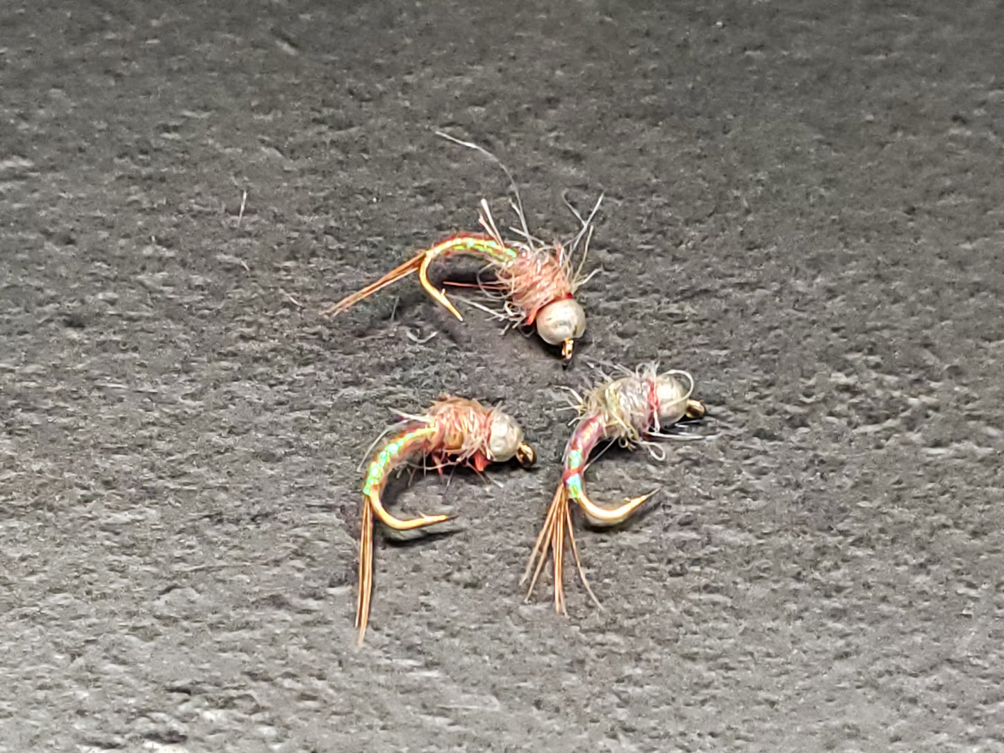 Tungsten Bead Rainbow Warrior, Rainbow Warrior Nymph, Tungsten Bead Nymph #16- #20