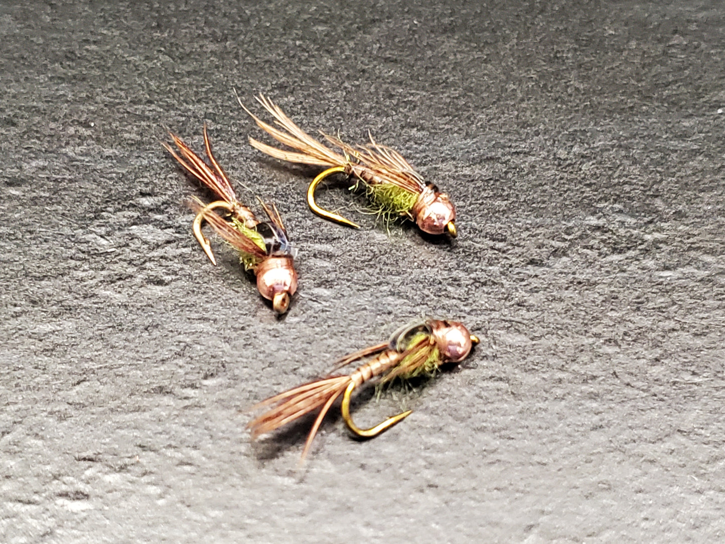 Micro Mayfly Nymph, Tungsten Bead Micro Mayfly Nymph, Mayfly Nymph #16-#18 BWO and Sulfur