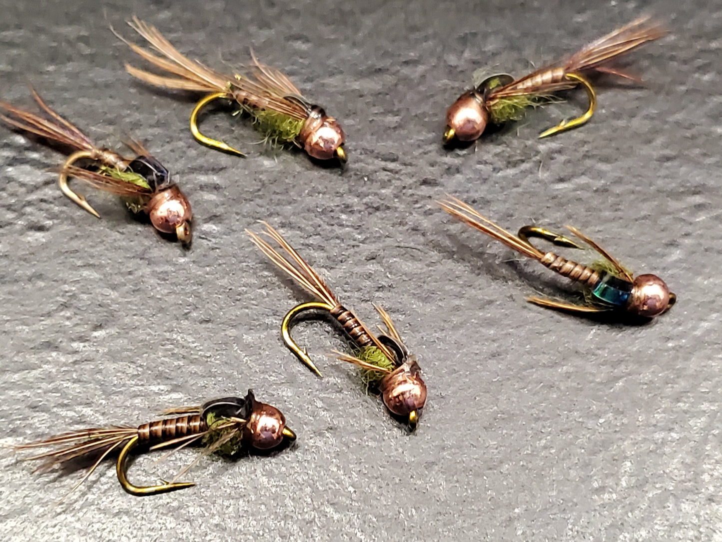 Micro Mayfly Nymph, Tungsten Bead Micro Mayfly Nymph, Mayfly Nymph #16-#18 BWO and Sulfur