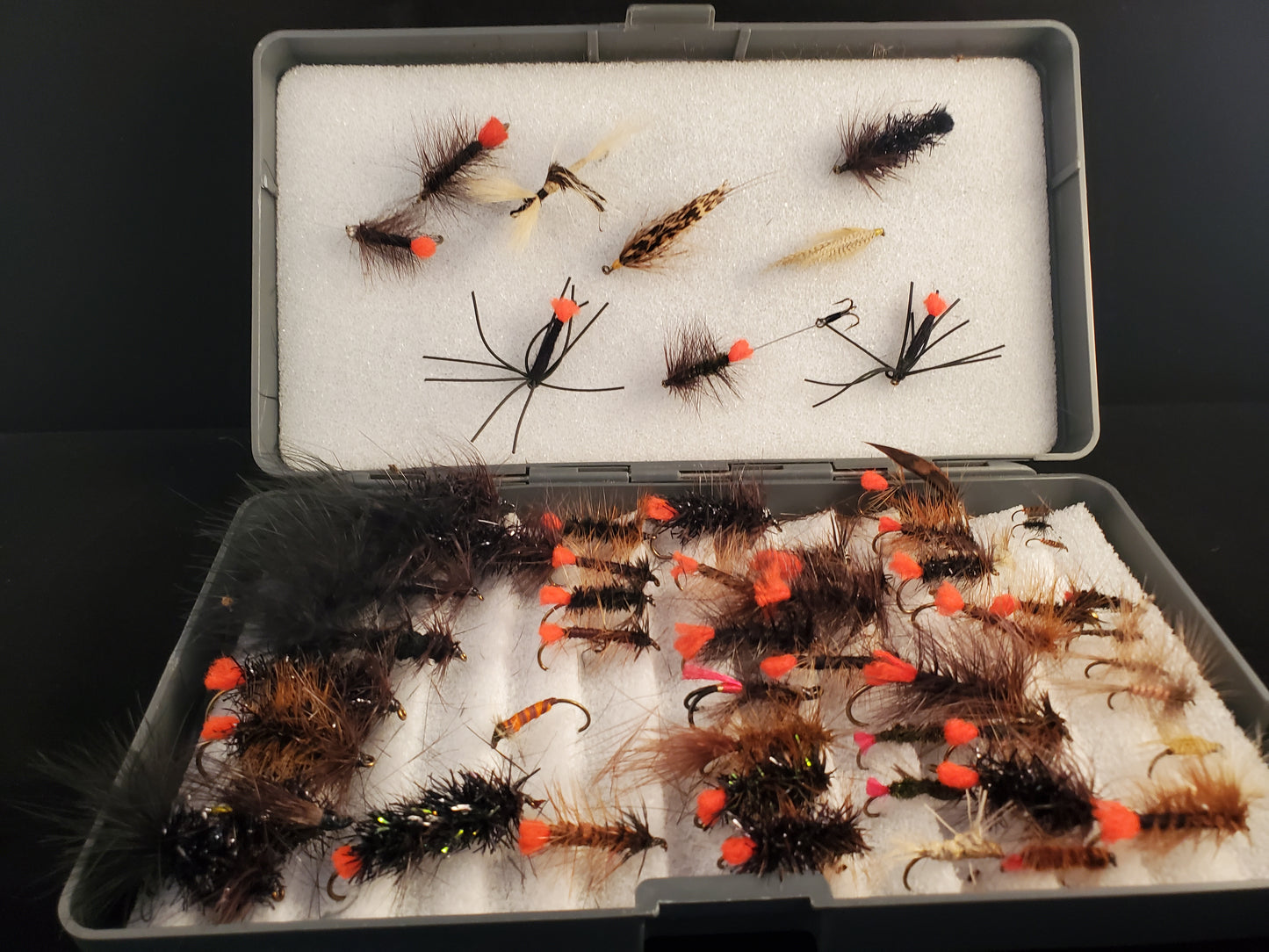 Ralph Graves FISHING FLY , Ralph Graves Collector Fly, Woolly Worm #6