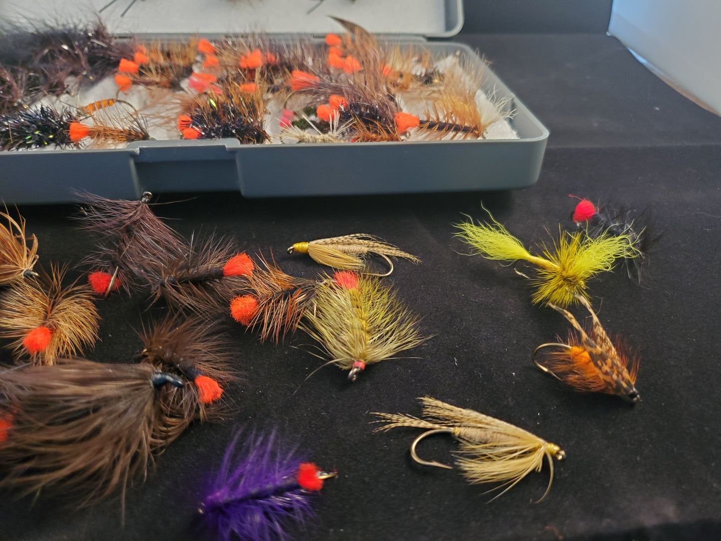 Ralph Graves FISHING FLY , Ralph Graves Collector Fly, Woolly Worm #6