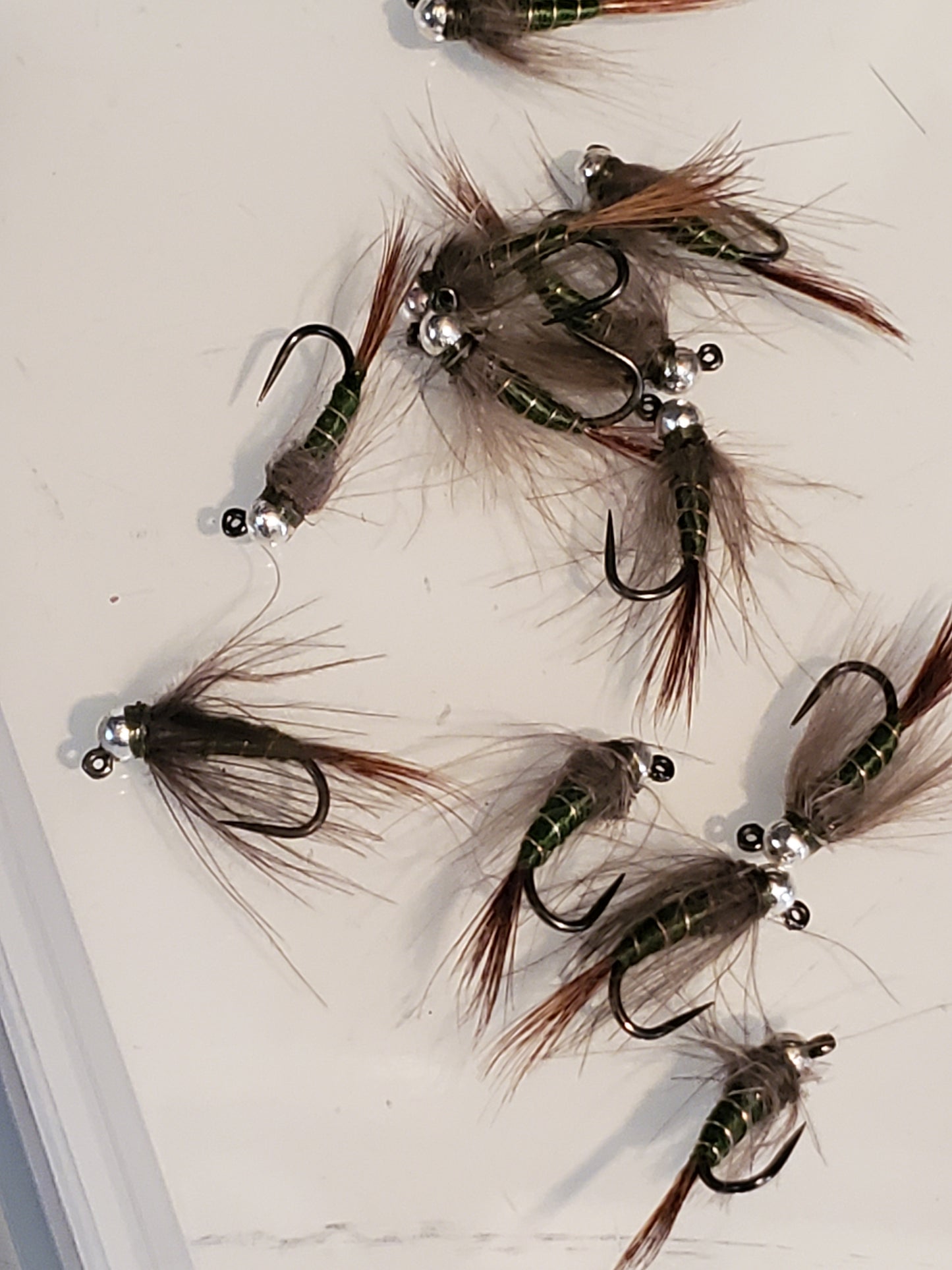 39 Tungsten Bead Trout Jigs, Jig Fly Selection, Trout Jigs, Tungsten Nymph
