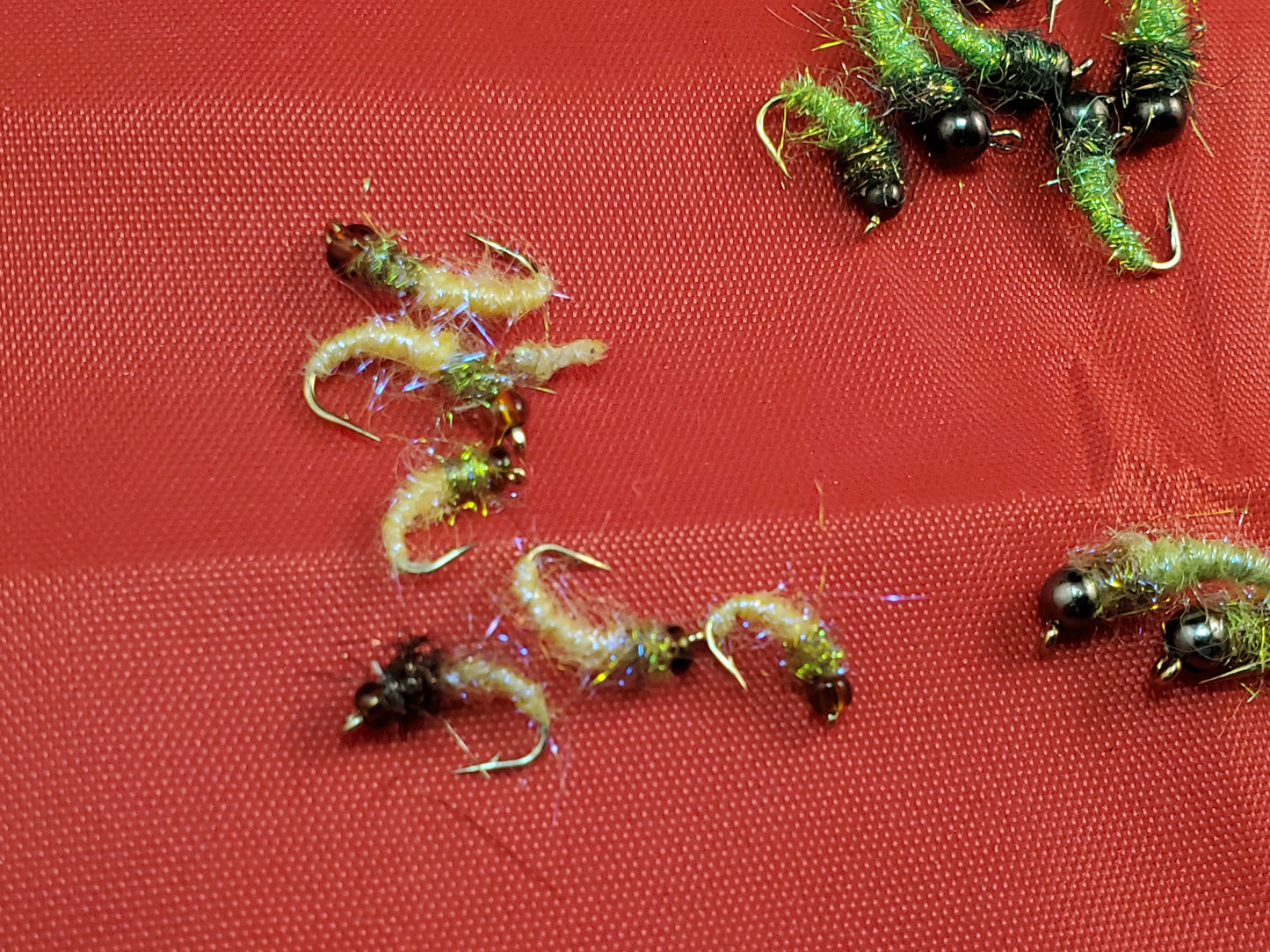 40  Ken's Ice Caddis, Ice Caddis Pupa, Caddis Pupa, Caddis Nymph 40 FLY SELECTION