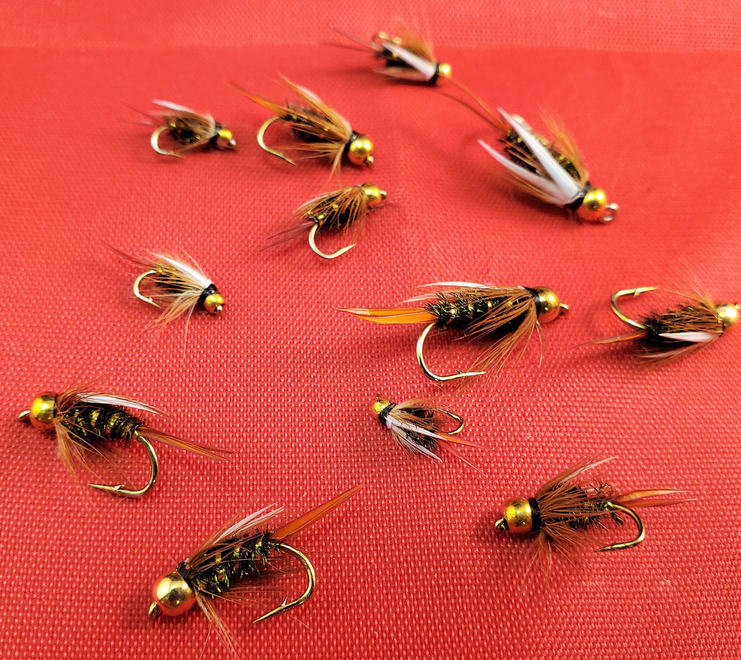 Bead Head Prince Nymph Selection, Bead Head Prince Nymph Mixed DOZEN