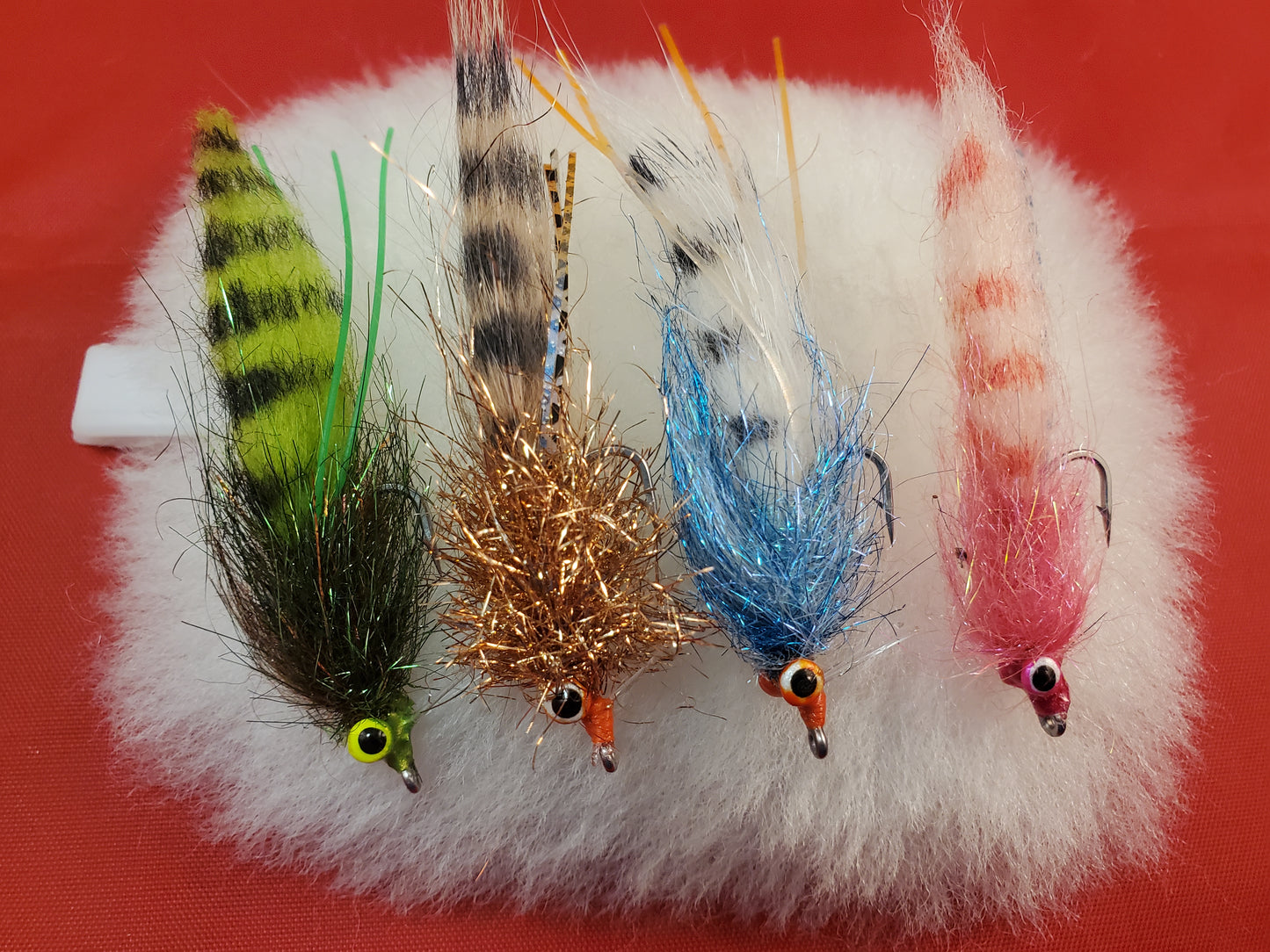 Redfish Crack Fly Selection, 4 Redfish Crack, Redfish Crack Fly, Redfish Slider
