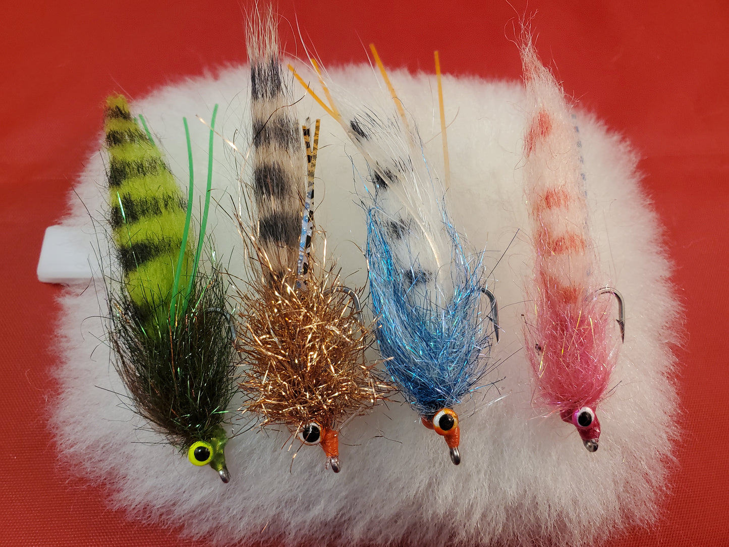 Redfish Crack Fly Selection, 4 Redfish Crack, Redfish Crack Fly, Redfish Slider