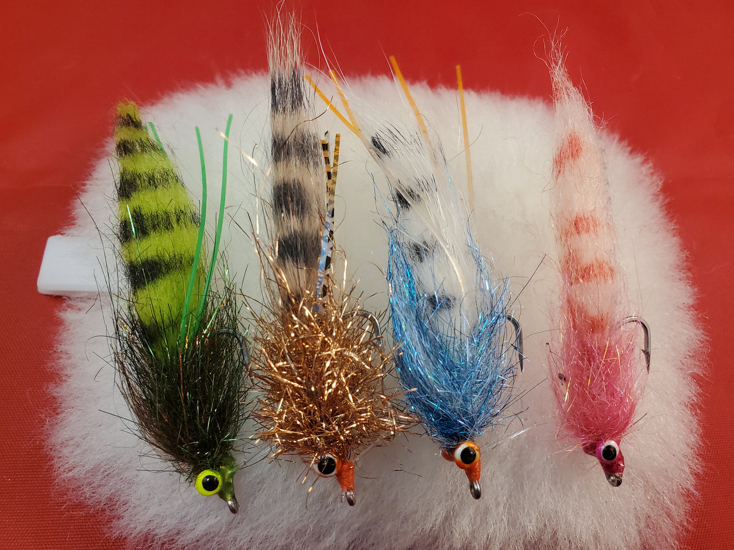 Redfish Crack Fly Selection, 4 Redfish Crack, Redfish Crack Fly, Redfish Slider