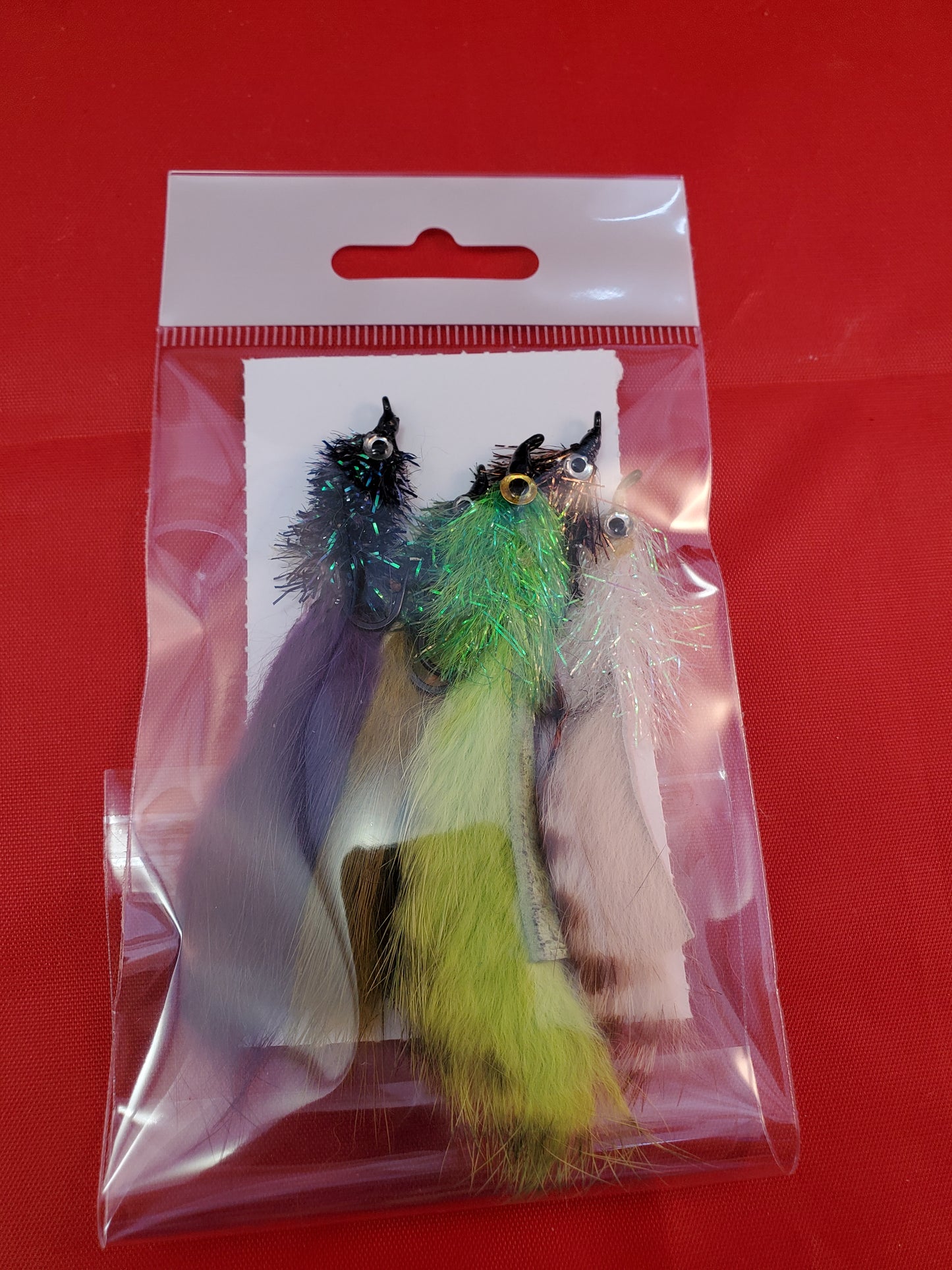 Salt Water Zonker Selection, Sparkle Zonker Selection, Zonker Fly Selection