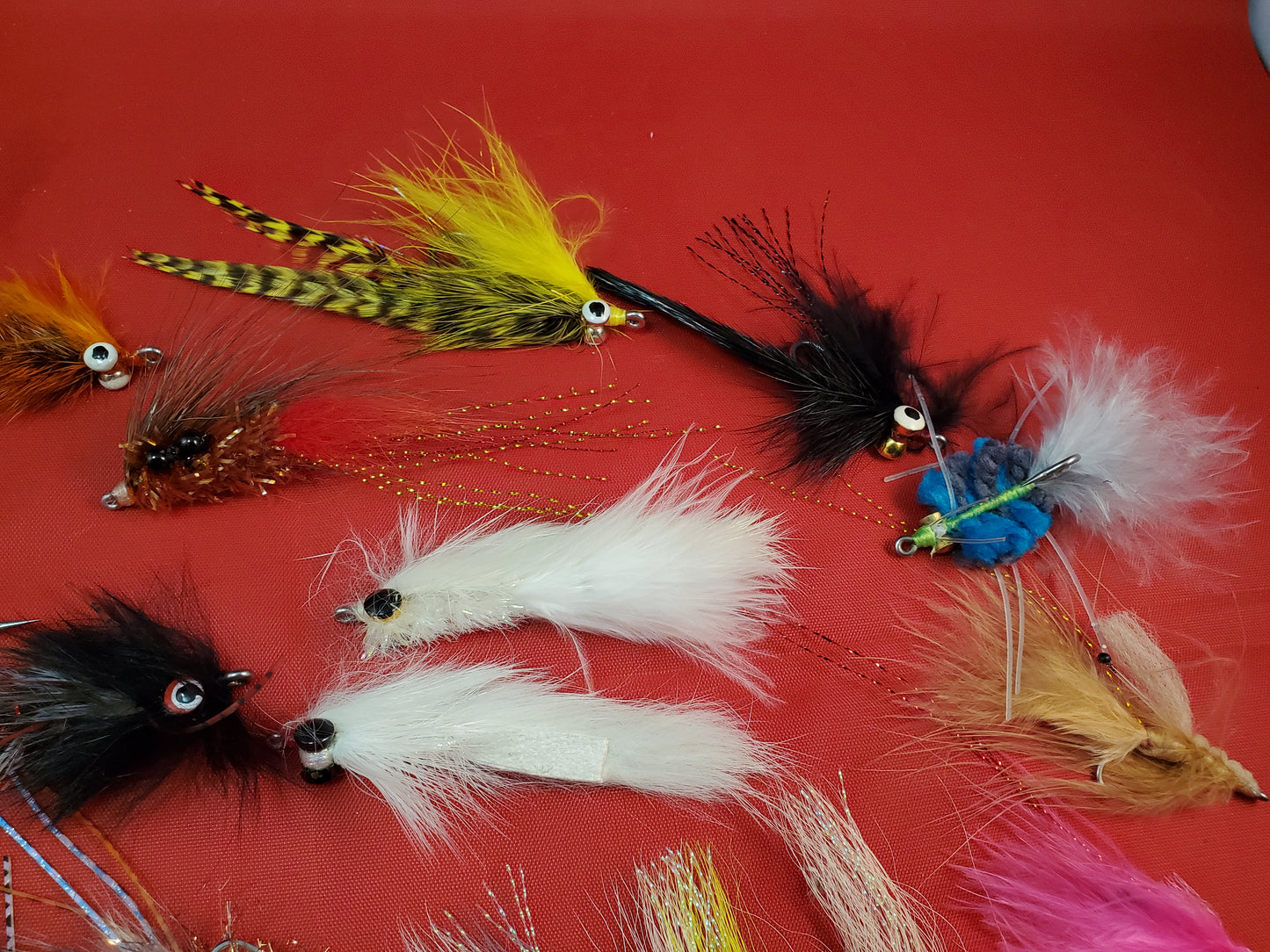 Salt Water Fly Selection, Capt Ken's Flats Selection, 21 Fly Flats Selection