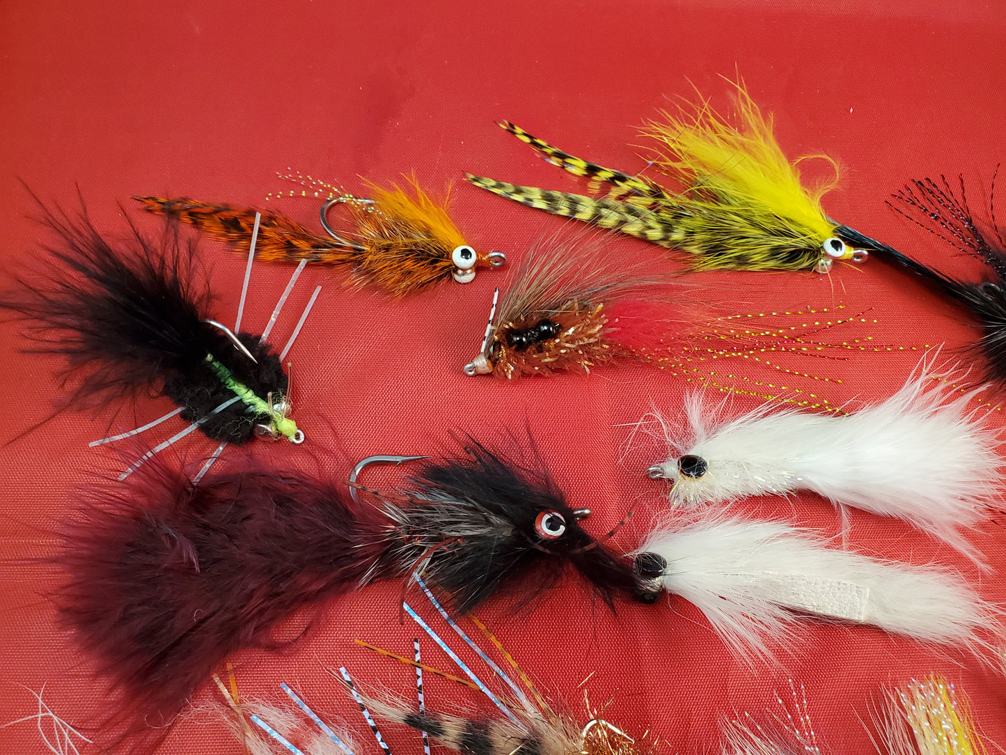 Salt Water Fly Selection, Capt Ken's Flats Selection, 21 Fly Flats Selection