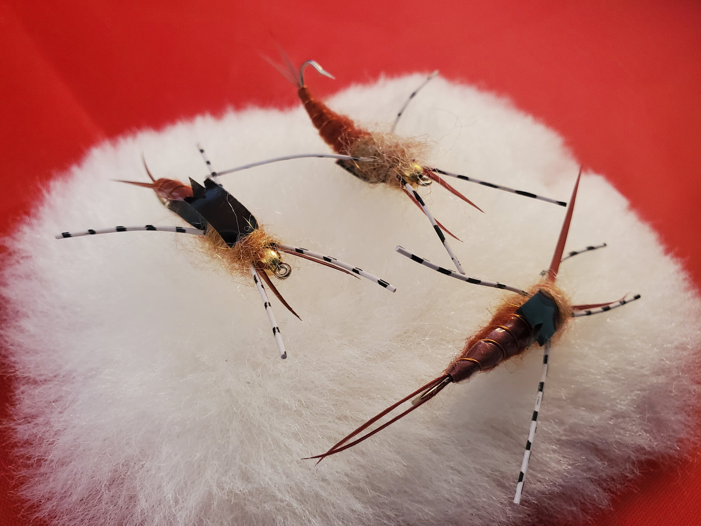 Bead Head Rubber Legs Stonefly Nymph- Brown, Stonefly Nymph #6