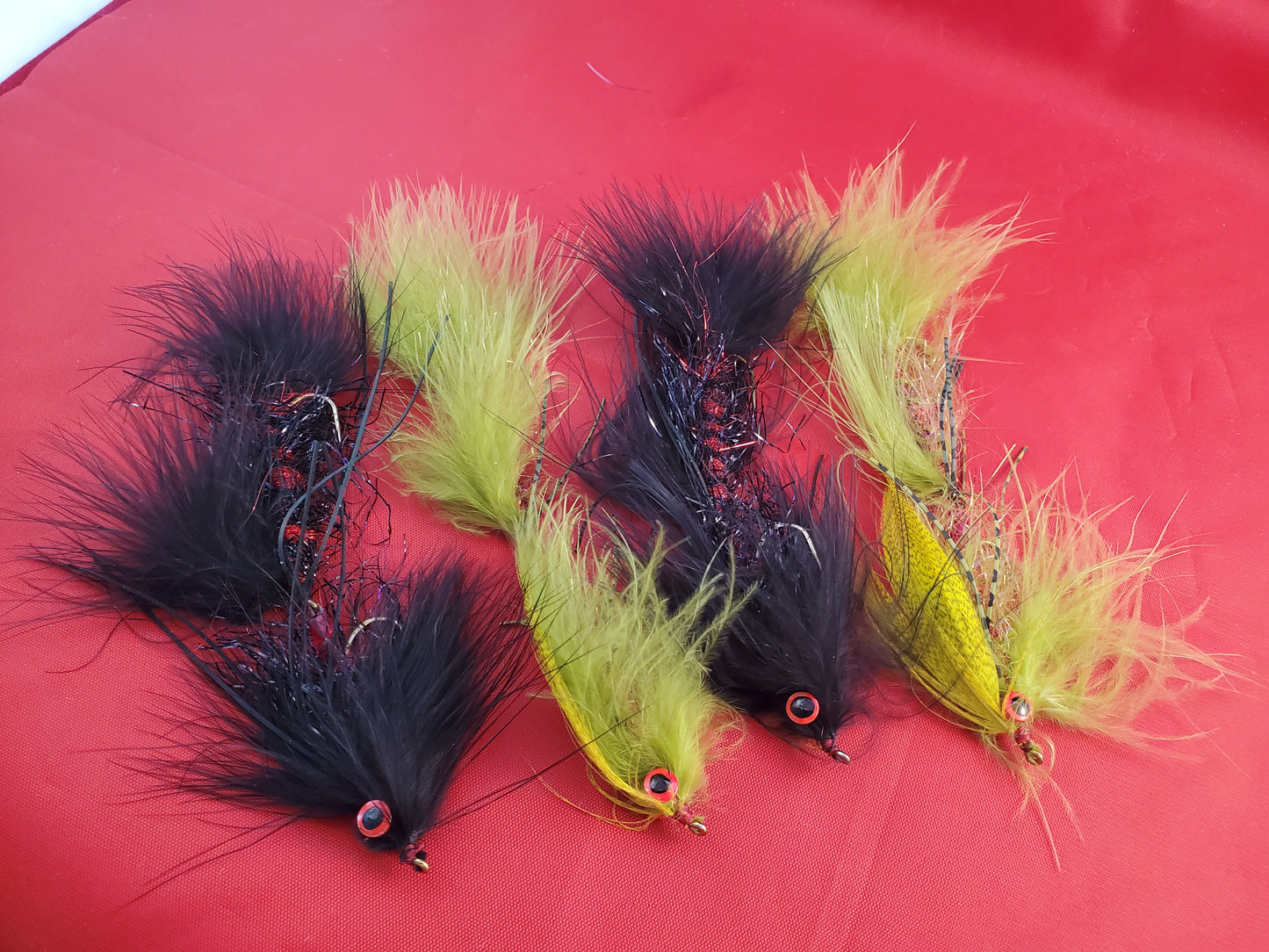 Ken's Upper Delaware Peanut Streamer, Circus Peanut, Articulated Streamer Fly