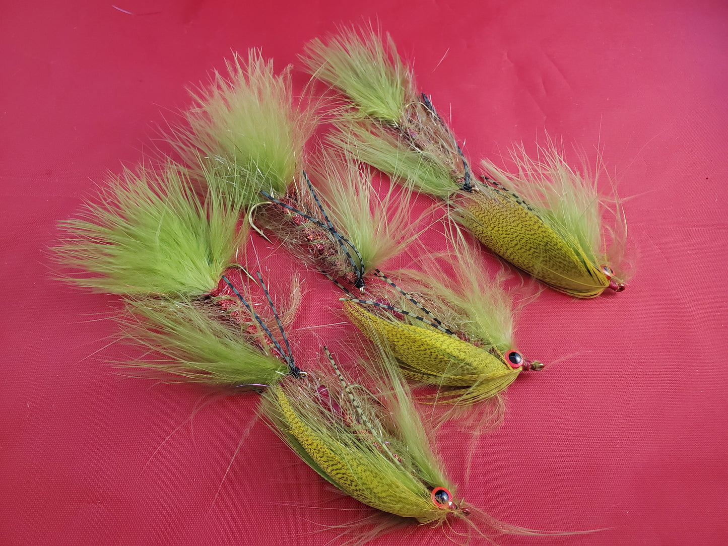 Ken's Upper Delaware Peanut Streamer, Circus Peanut, Articulated Streamer Fly