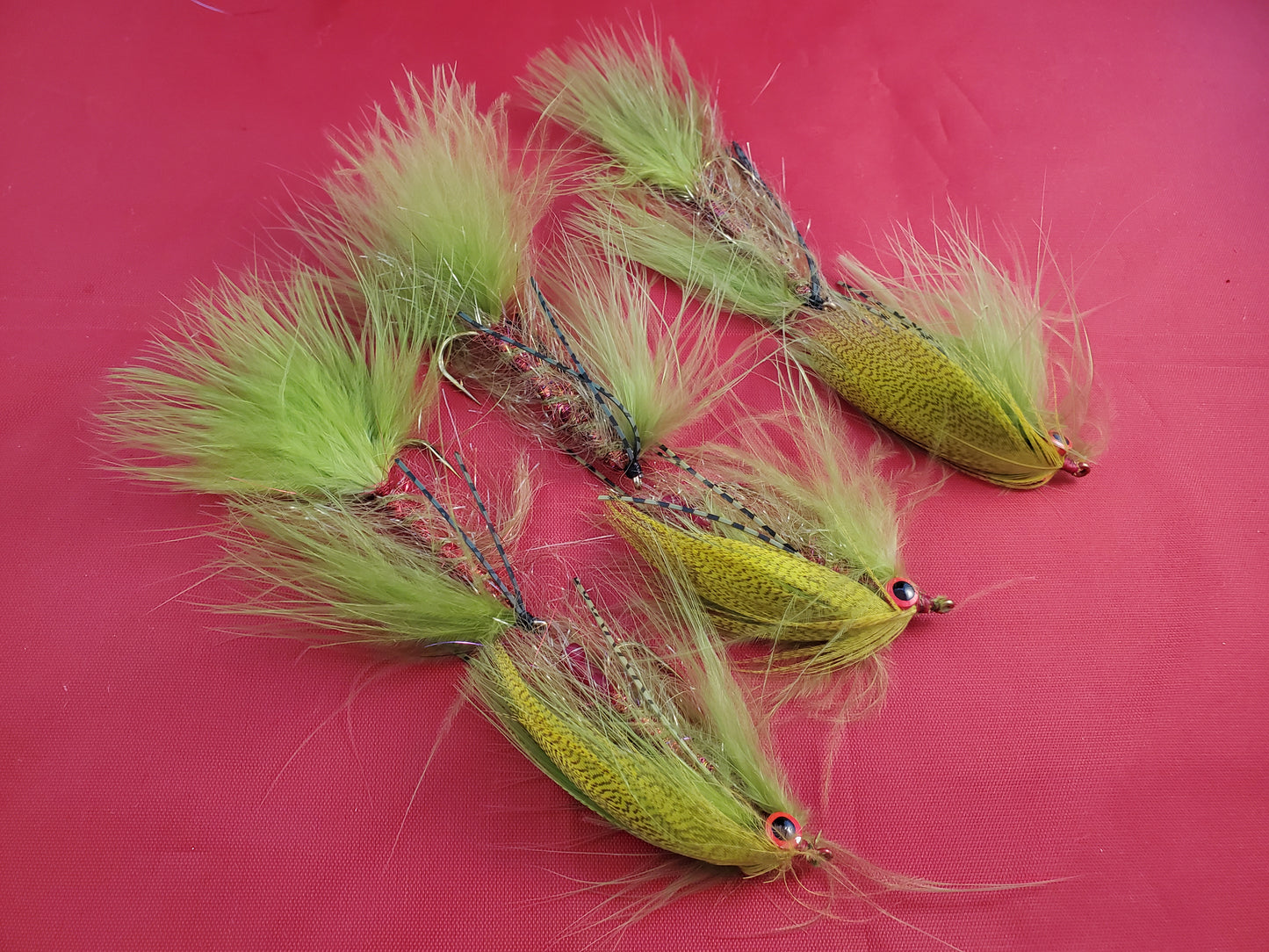 Ken's Upper Delaware Peanut Streamer, Circus Peanut, Articulated Streamer Fly