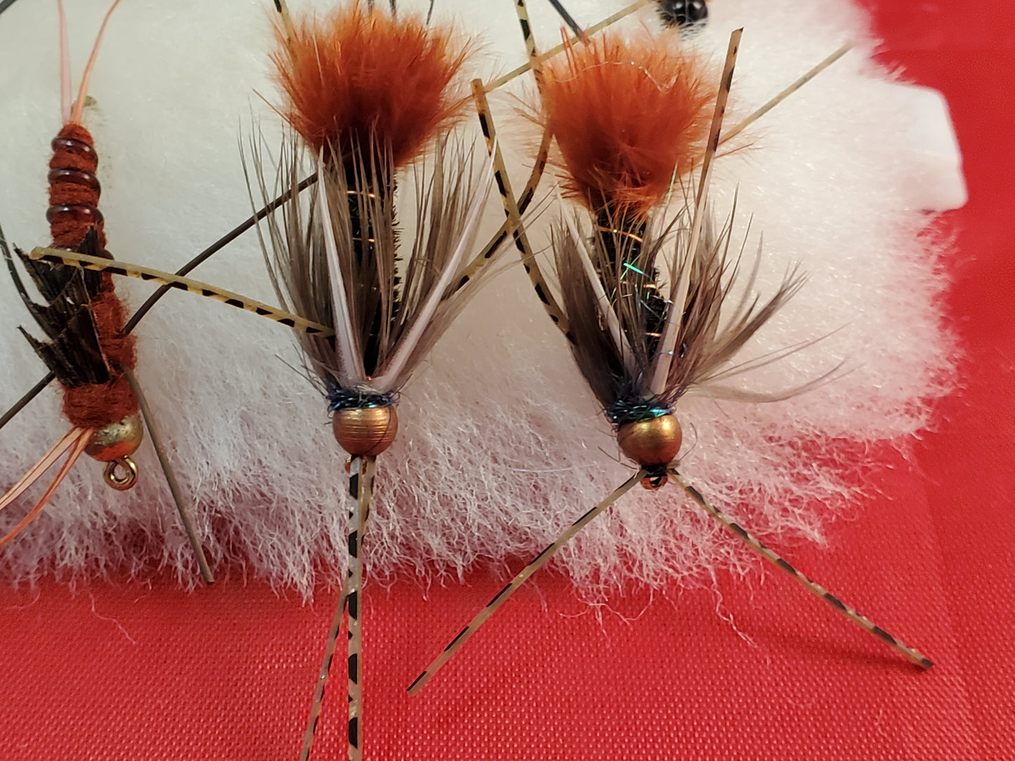 Capt. Ken's Bead Heads Rubber Legs Stonefly Nymph Selection, Bead Head Stonefly Nymph