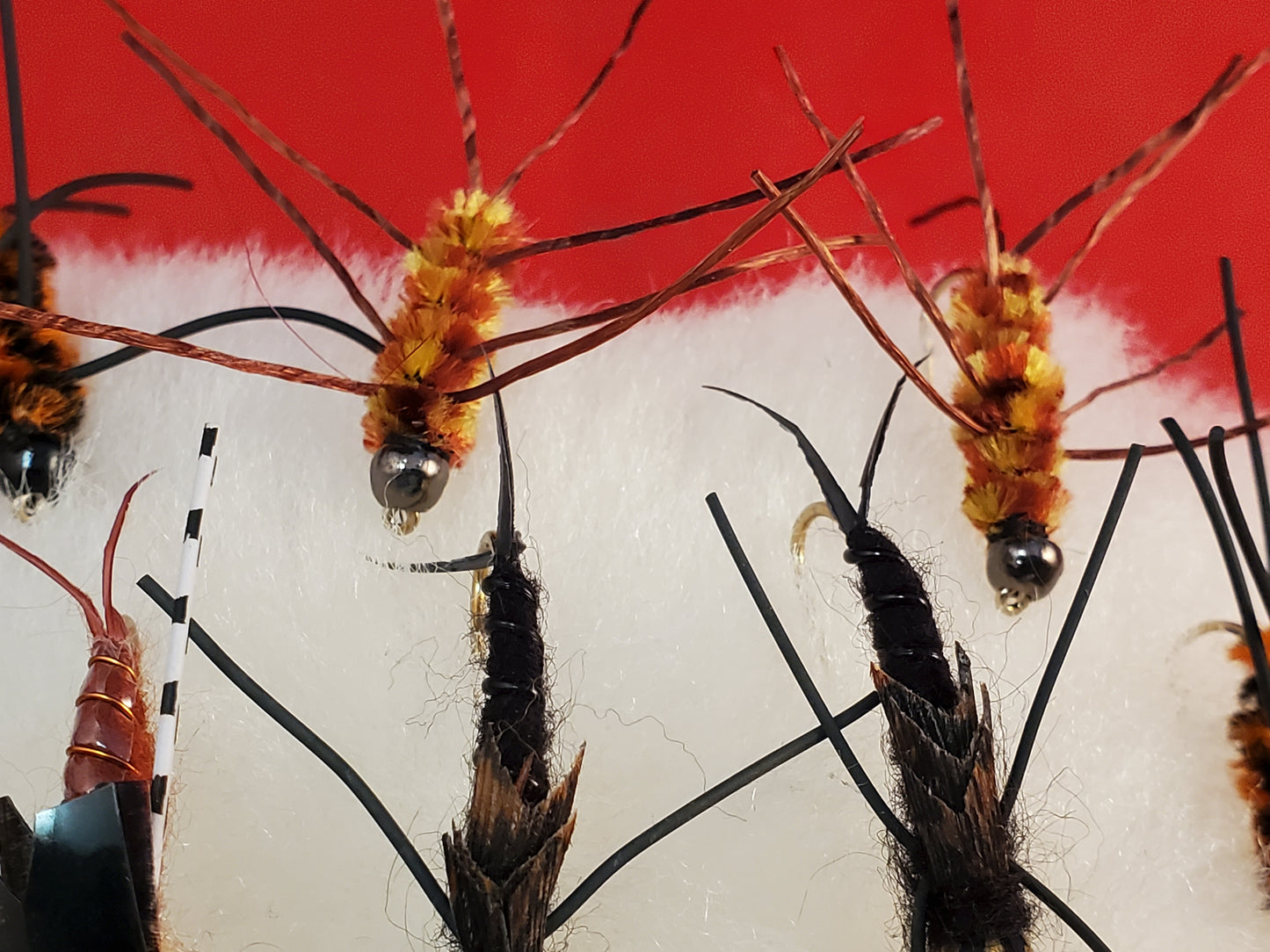 Capt. Ken's Bead Heads Rubber Legs Stonefly Nymph Selection, Bead Head Stonefly Nymph