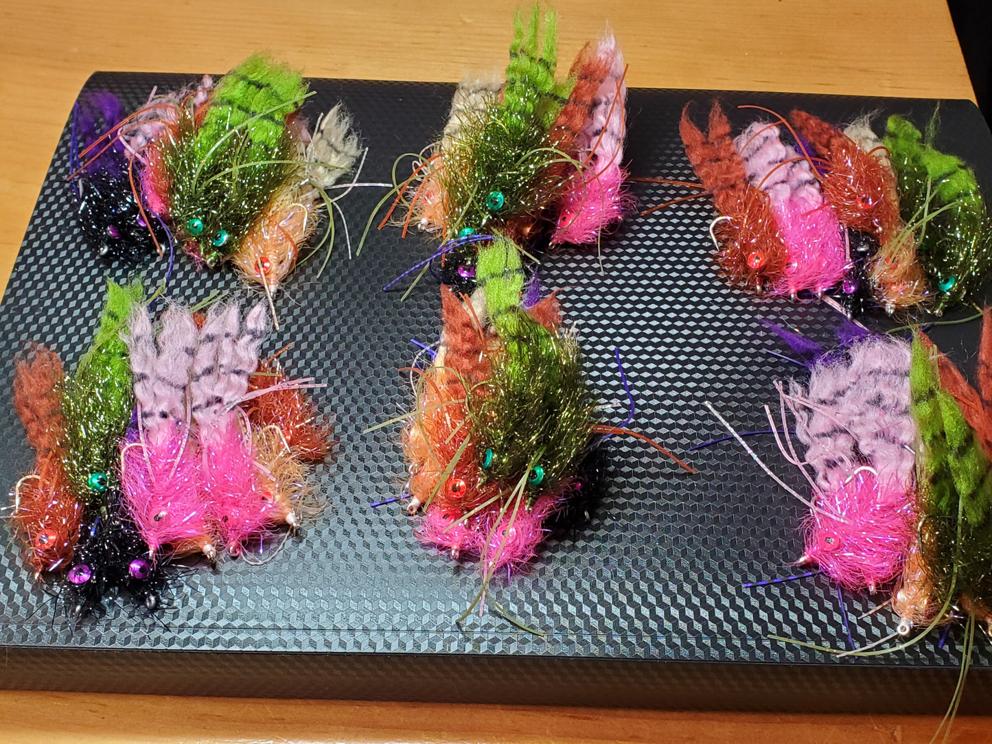 10 Redfish Crack Selection, Redfish Crack Fly, Redfish Slider