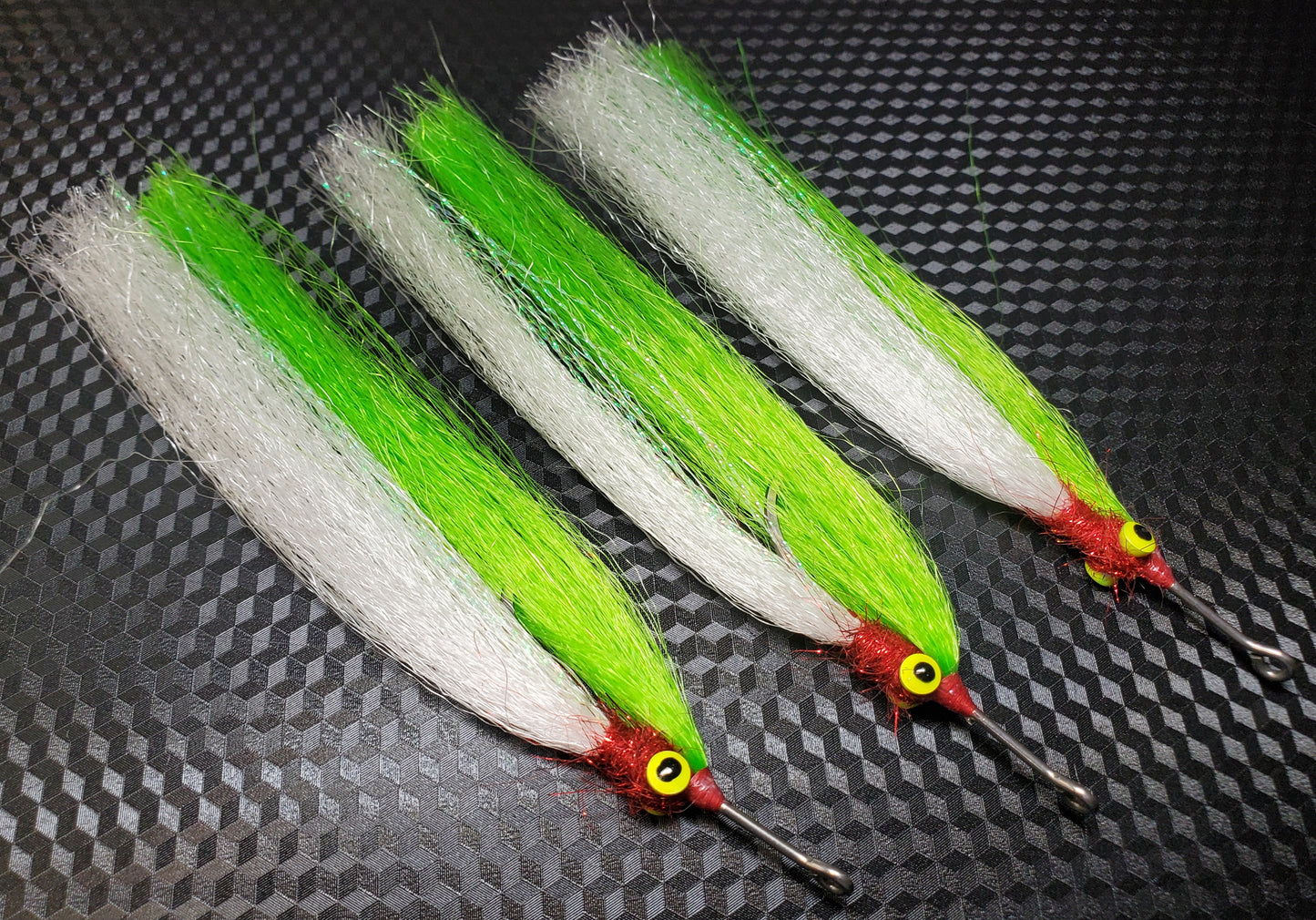 3 Indestructible Clouser Minnow, Clouser Minnow. Salt Water Clouser Minnow