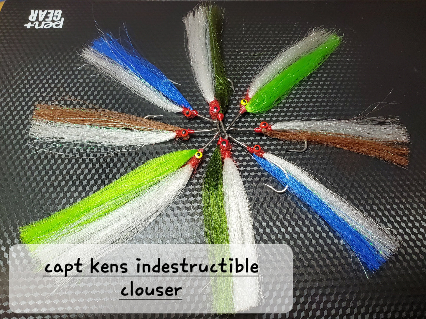 8 Indestructible Clouser Minnow Selection , S W Fly Selection, Clouser Minnow. Clouser Minnow Streamer Fly
