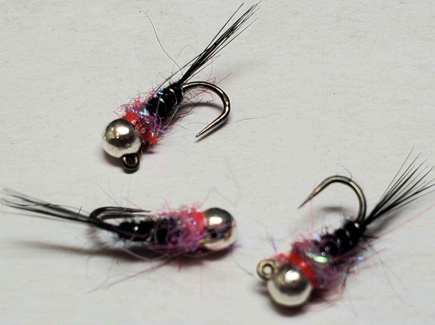 Trout Jig, Tungsten Bead Head Trout Jig, Trout Jig Nymph, Bead Head Nymph, Trout Jig Black Frenchie