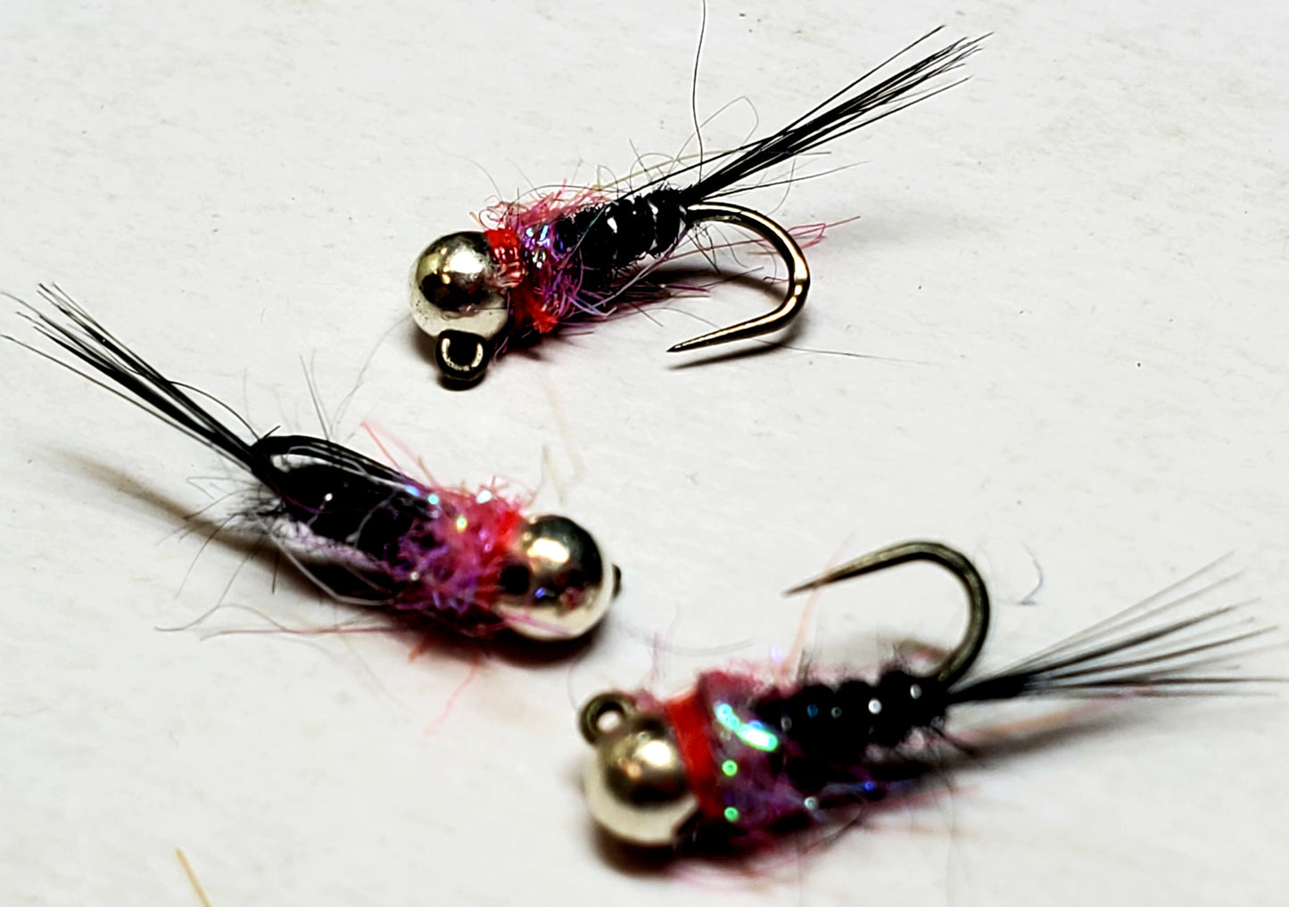 Trout Jig, Tungsten Bead Head Trout Jig, Trout Jig Nymph, Bead Head Nymph, Trout Jig Black Frenchie