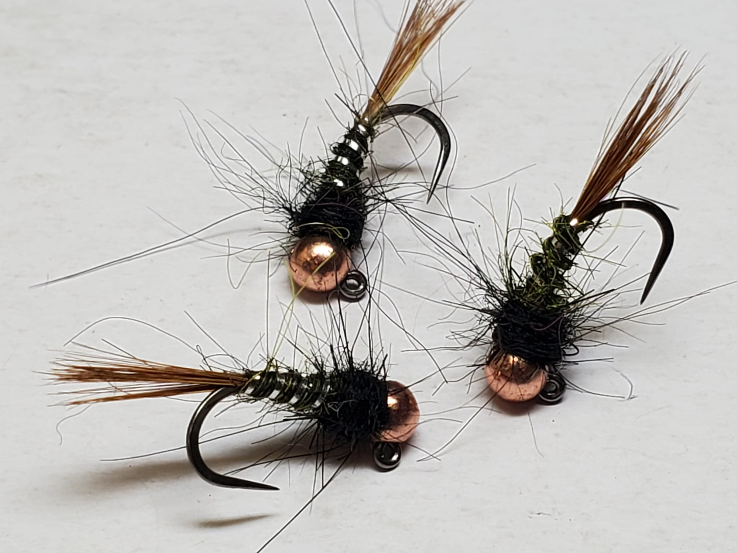 Trout Jig, Tungsten Bead Head Trout Jig, Trout Jig Nymph, Bead Head Nymph, Trout Jig Brown