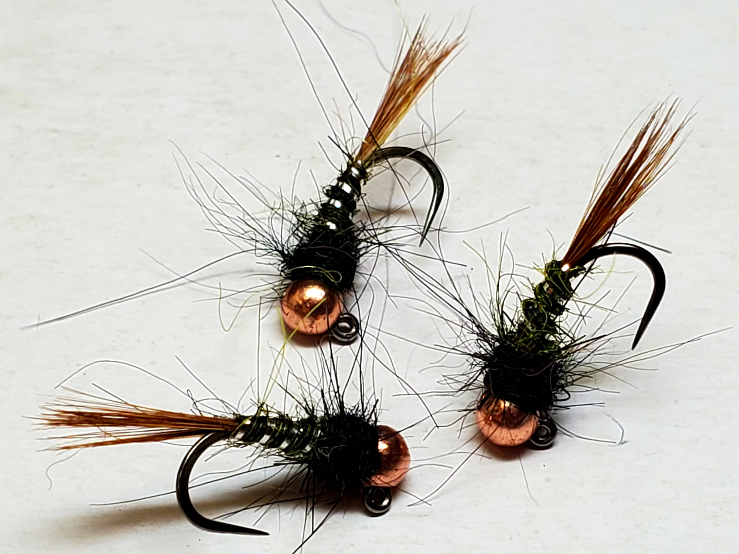 Trout Jig, Tungsten Bead Head Trout Jig, Trout Jig Nymph, Bead Head Nymph, Trout Jig Brown