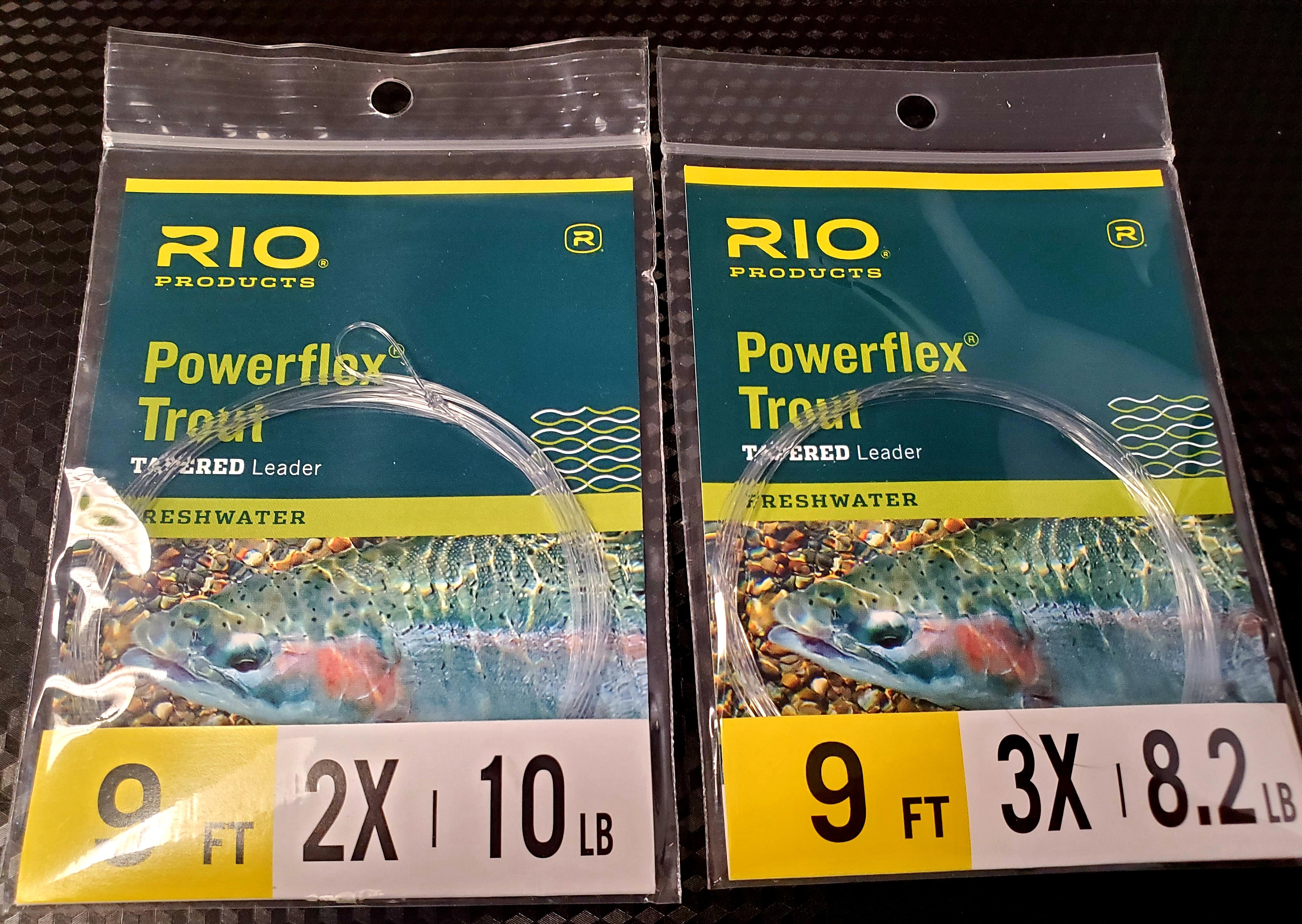 Rio Powerflex Trout Leader - 9' and 12' – Baxter House River