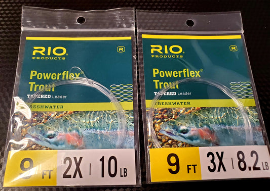 Rio Powerflex Trout Leader - 9' and 12'