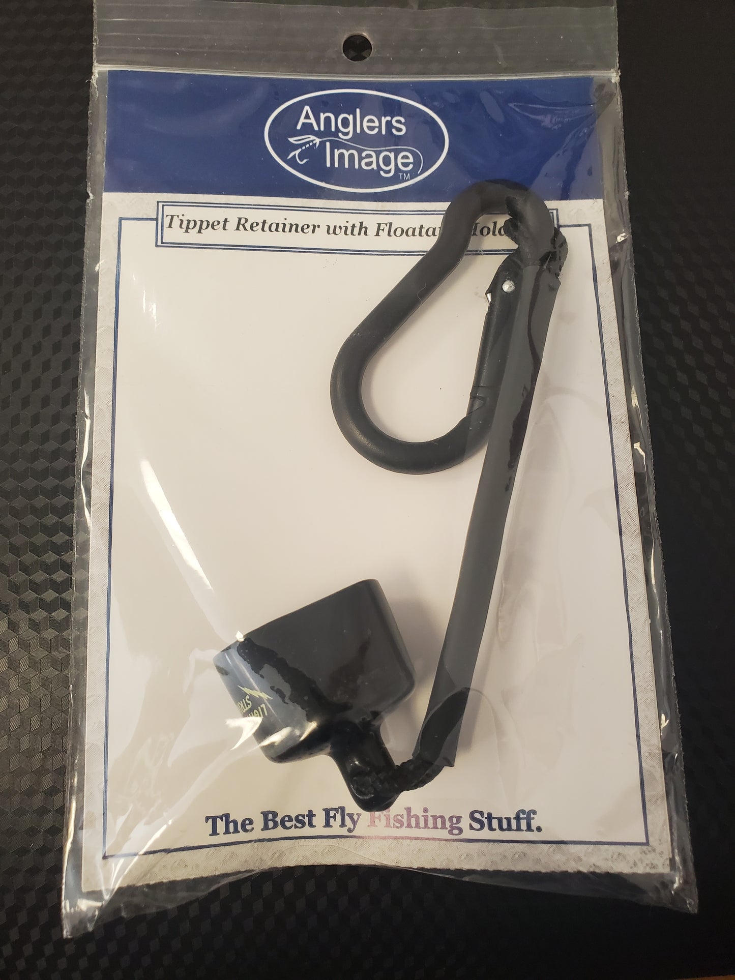 Tippet Retainer with  Floatant Holder, Tippet Holder
