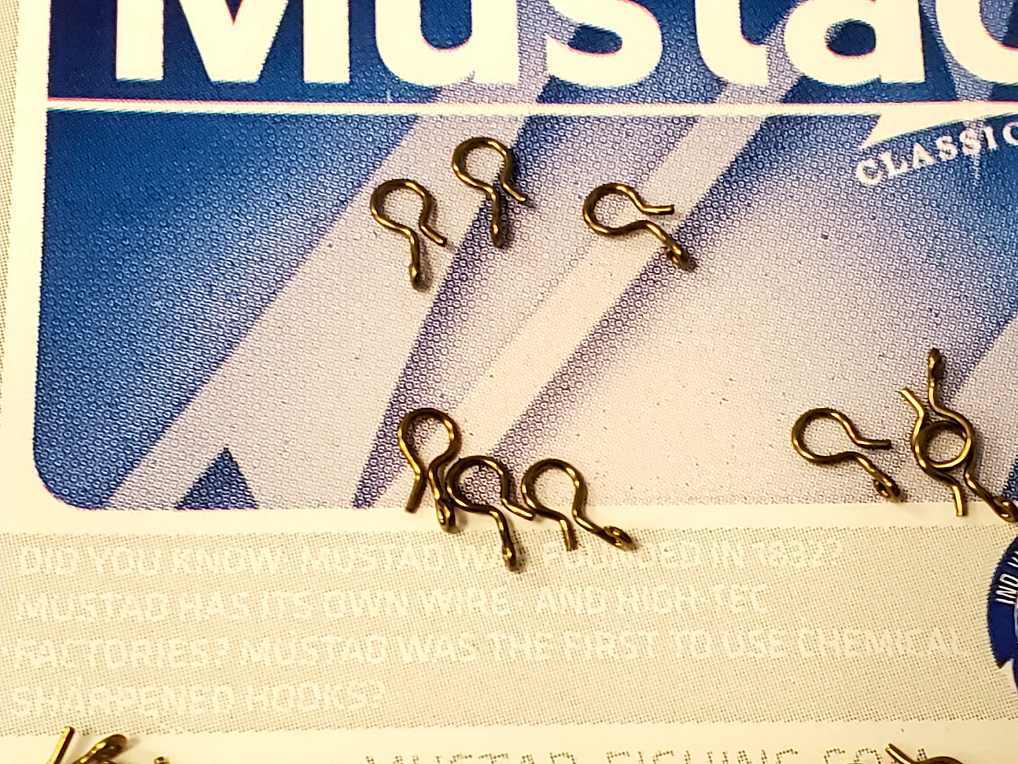 Mustad Snap Hooks - 77145-BR - 2 sizes