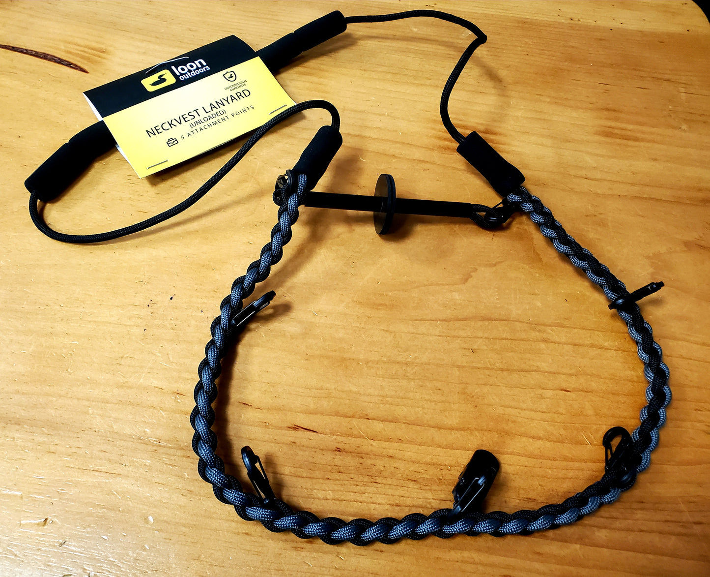 Loon Neckvest Lanyard, Fly Fishing Lanyard, Loon Fishing Gear Lanyard