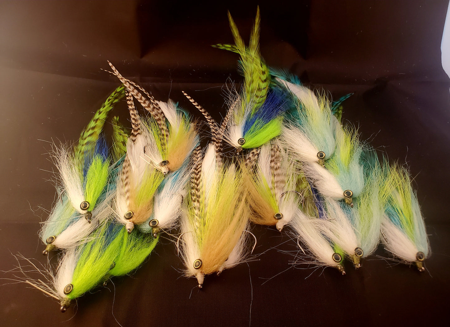Salt Water Baitfish, Half and Half Predator Fly, Salt Water Streamer
