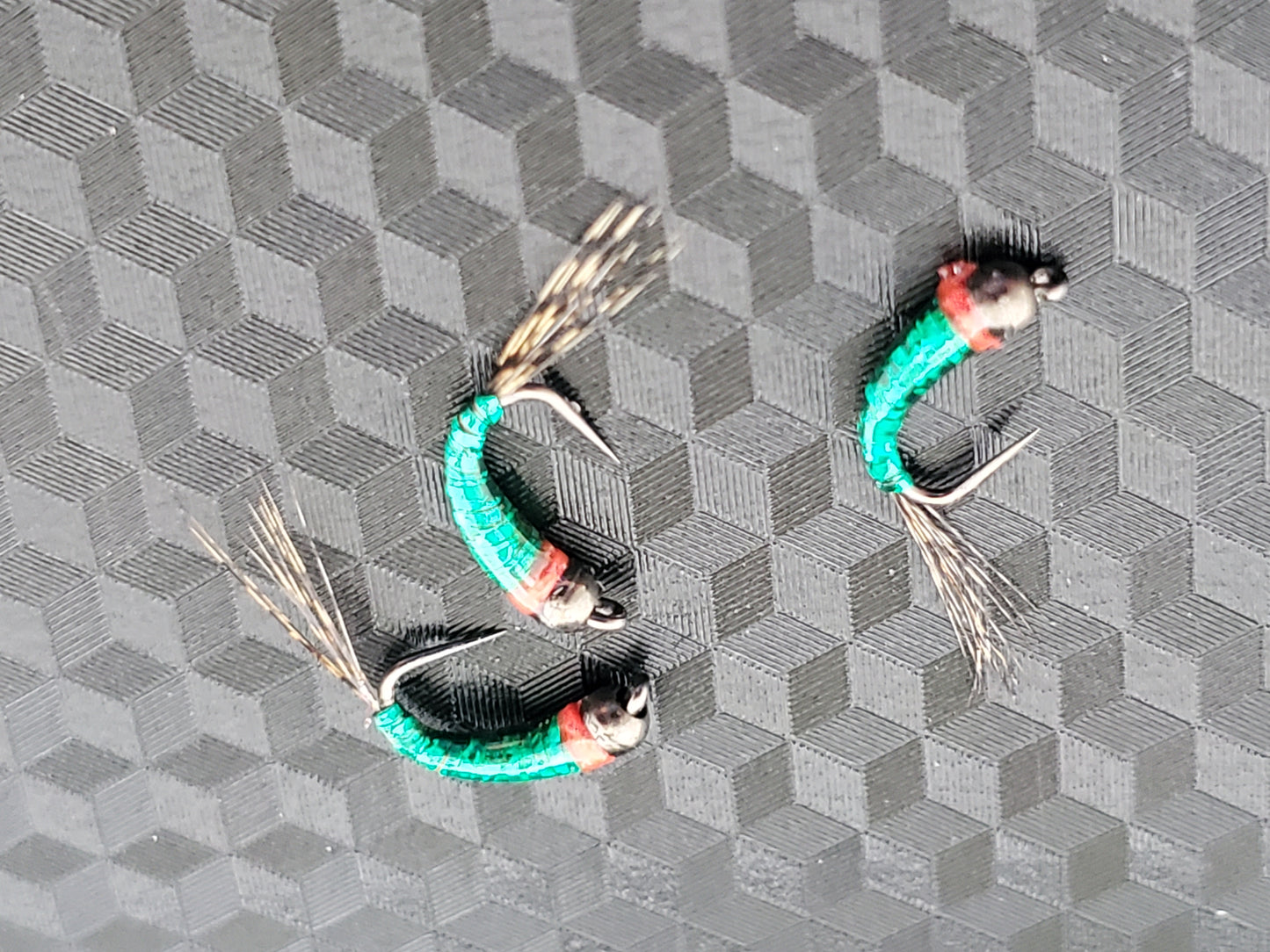 Tungsten Bead Perdigon Nymph, Tungsten Perdigon Nymph, Perdigon Nymph Caddis Green