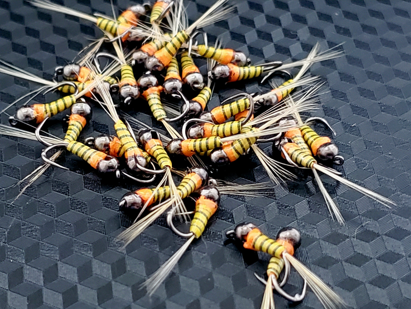Tungsten Bead Perdigon Nymph, Tungsten Perdigon Nymph, Perdigon Nymph Light Quill
