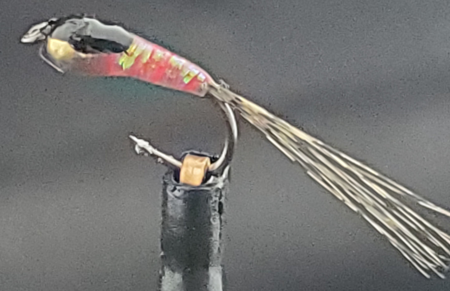 Tungsten Bead Perdigon Nymph, Tungsten Perdigon Nymph, Perdigon Nymph Pink Flash