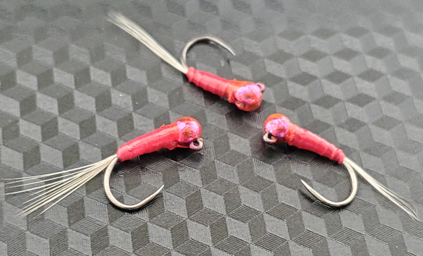 Tungsten Bead Perdigon Nymph, Tungsten Perdigon Nymph, Perdigon Nymph Pink Lady