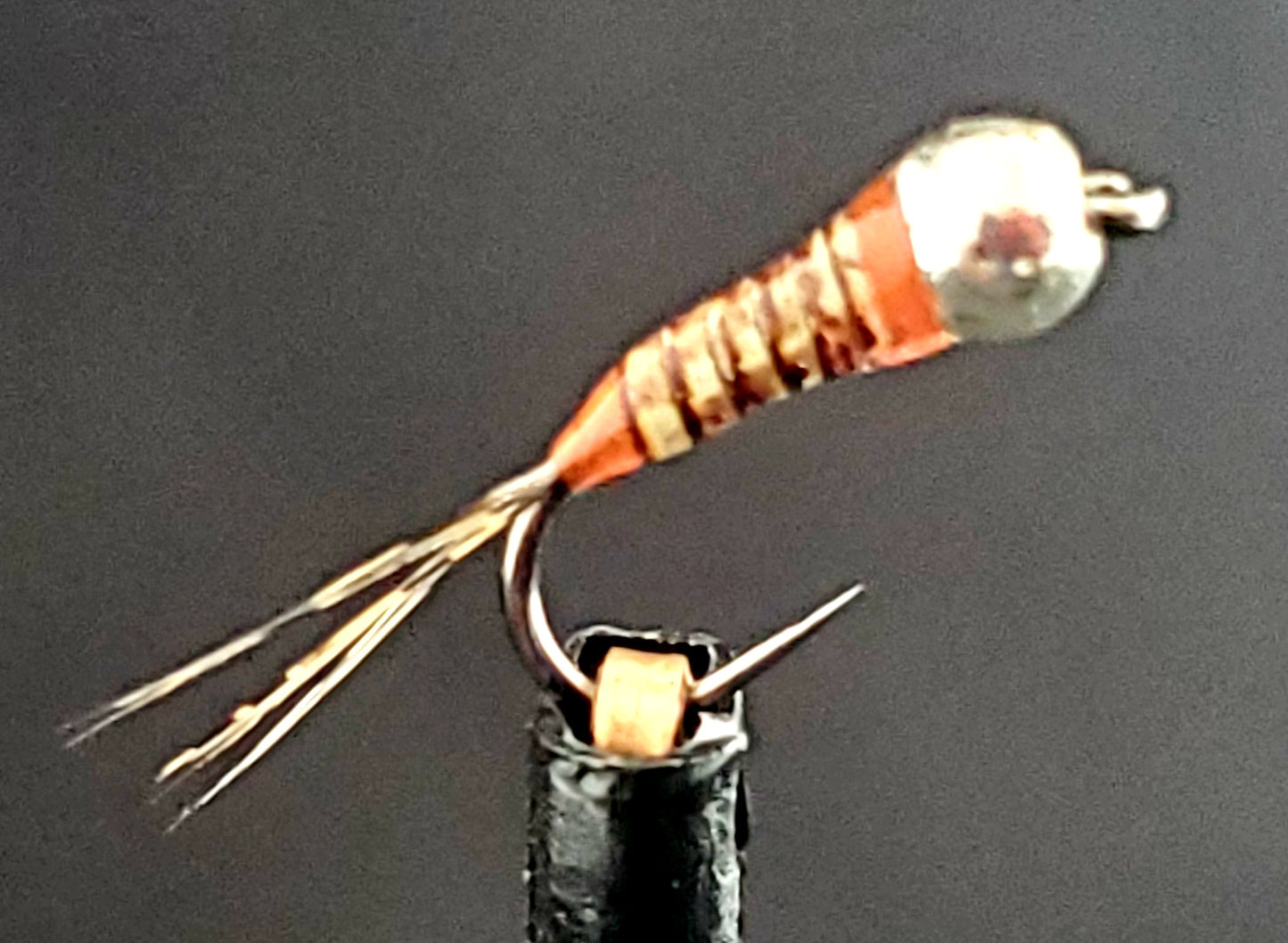 Tungsten Bead Perdigon Nymph, Tungsten Perdigon Nymph, Perdigon Nymph Quill Hot Spot