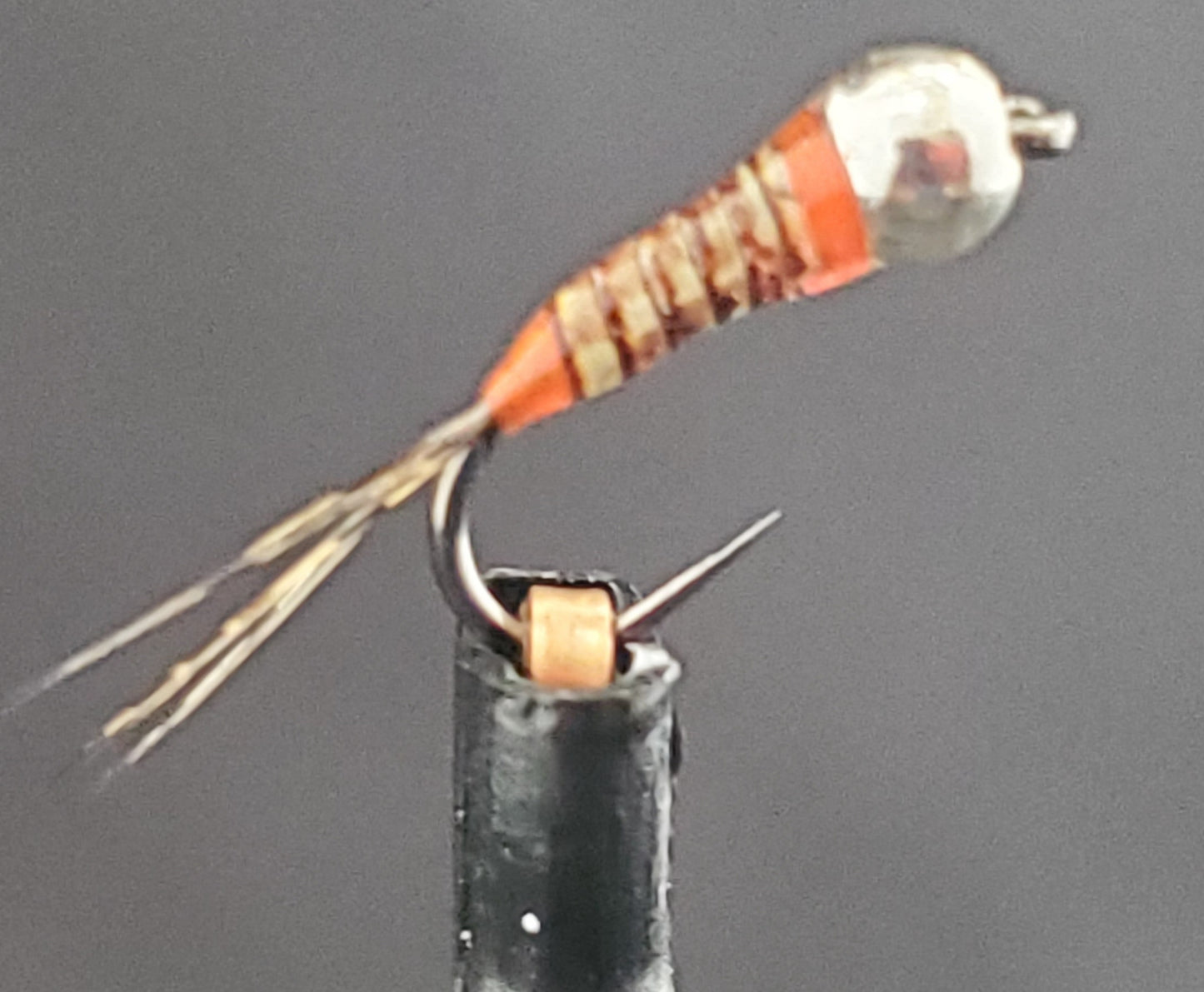 Tungsten Bead Perdigon Nymph, Tungsten Perdigon Nymph, Perdigon Nymph Quill Hot Spot