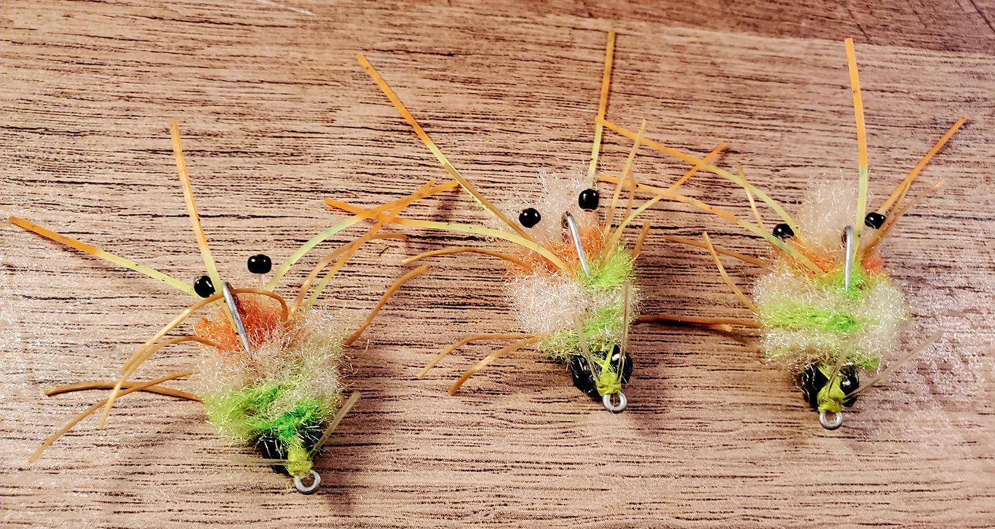 Sand Crab Fly, Permit Crab Fly, Bonefish Crab Fly, Crab Fly, Merkin Crab