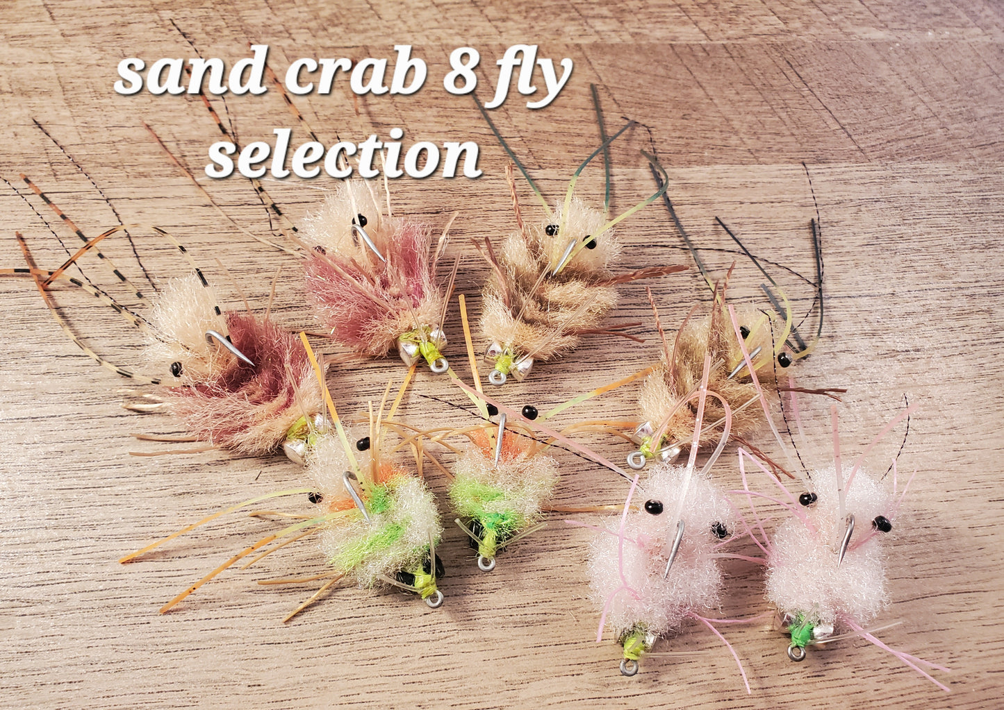 Sand Crab Fly, Permit Crab Fly, Bonefish Crab Fly, Crab Fly, Merkin Crab