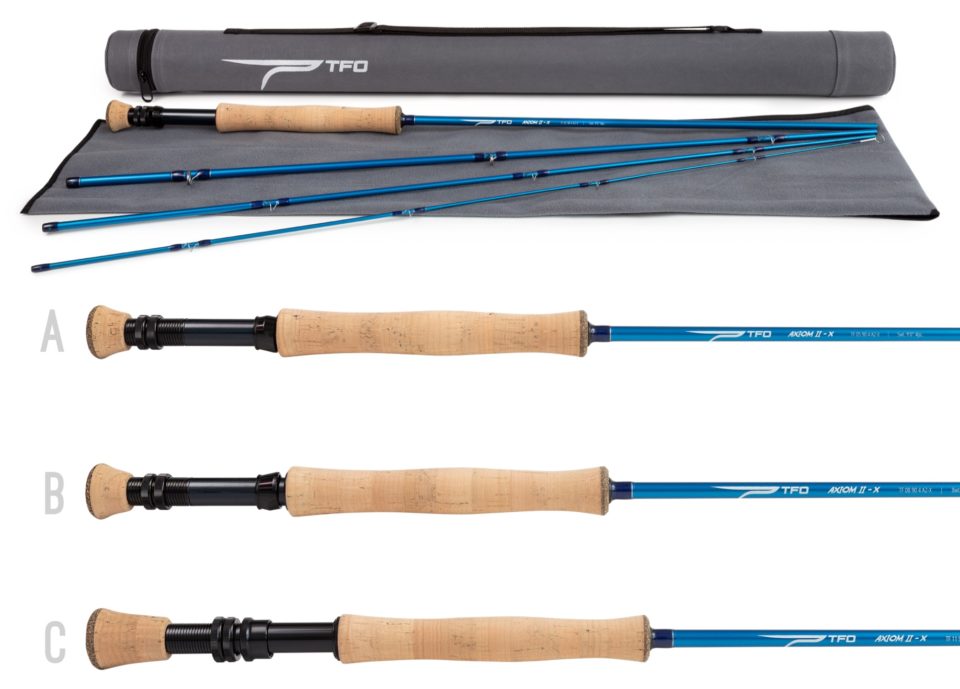 Temple Fork Outfitters Axiom II X Fly Rod, TFO Axiom 2 X Fly Rod – Baxter  House River Outfitters