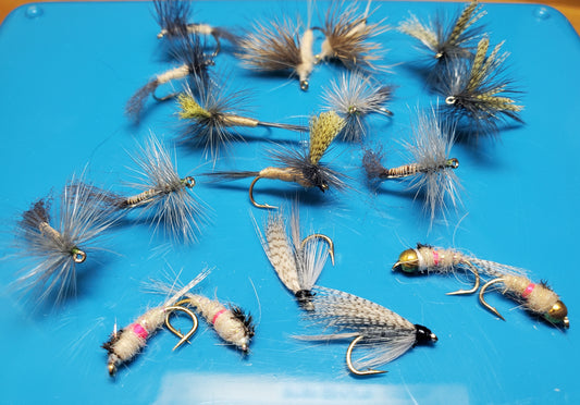 Hendrickson Life Cycle Fly Selection, Hendrickson Dry Fly Selection, 16 Hendrickson Flies