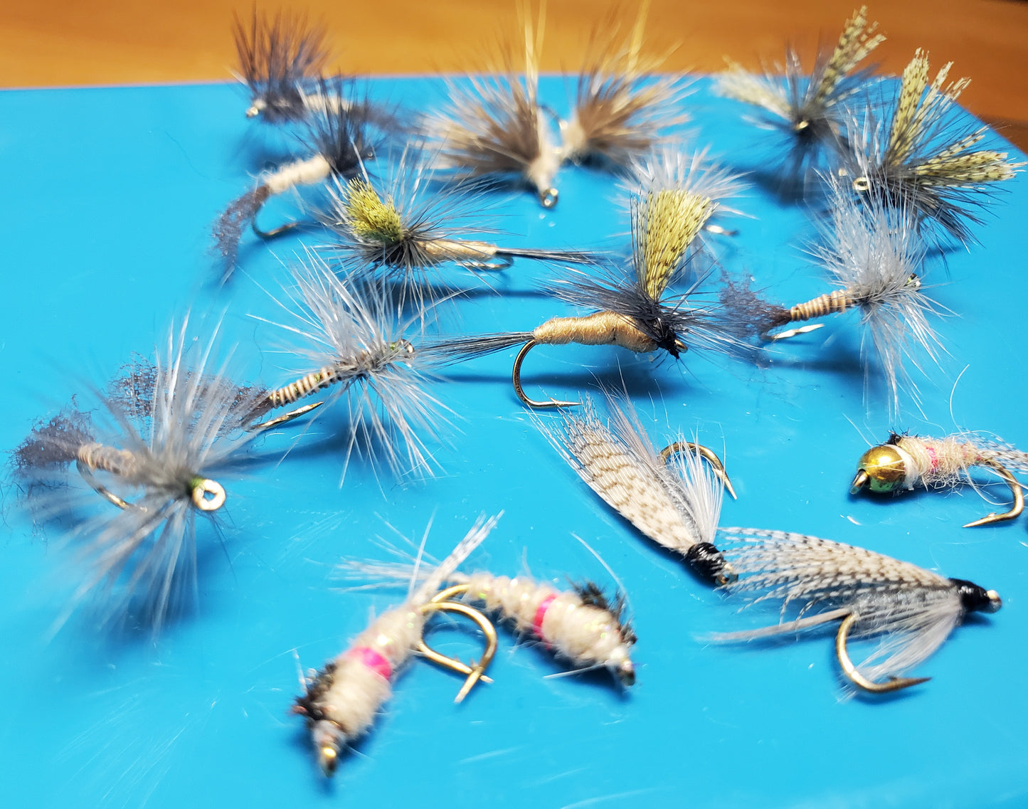 Hendrickson Life Cycle Fly Selection, Hendrickson Dry Fly Selection, 16 Hendrickson Flies