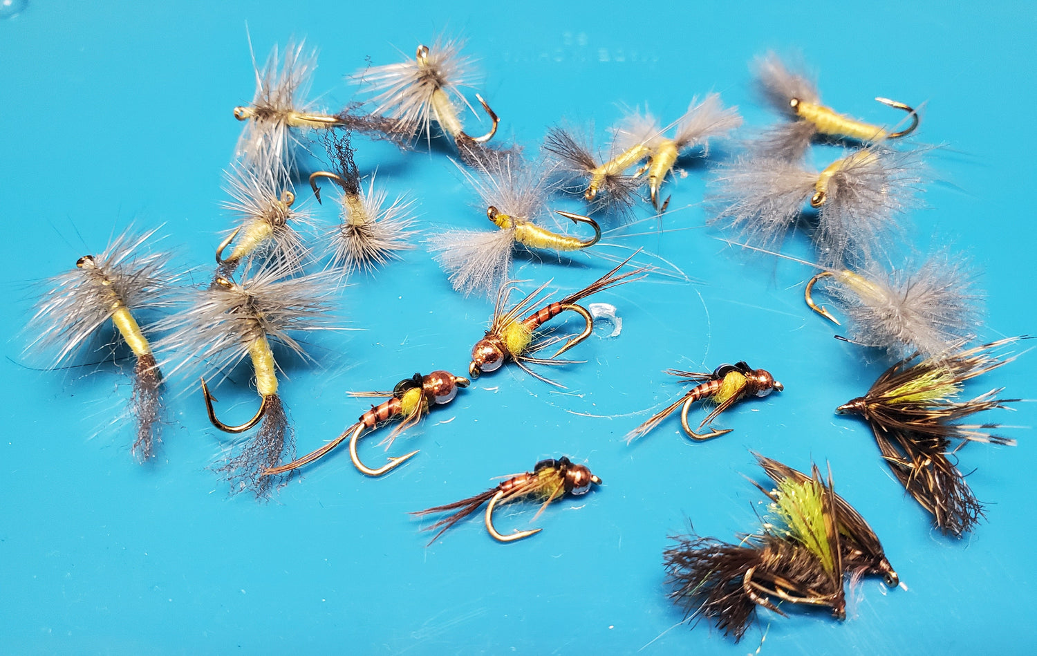 Sulfur Life Cycle Fly Selection, Sulfur Dry Fly, Sulfur Nymph