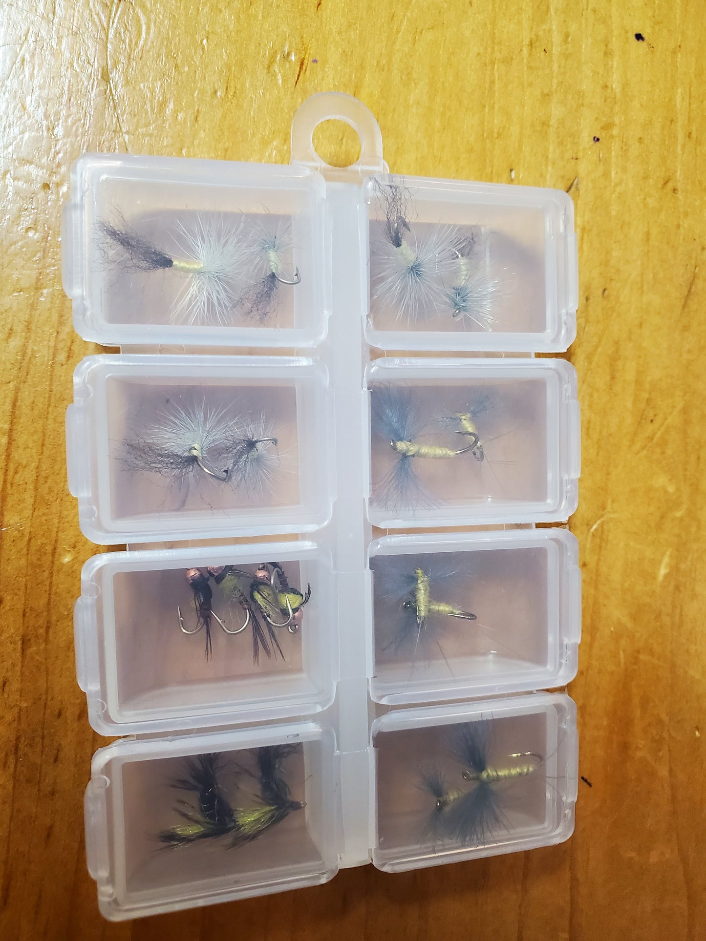 Sulfur Life Cycle Fly Selection, Sulfur Dry Fly, Sulfur Nymph, Sulfur Emerger 16 Flies