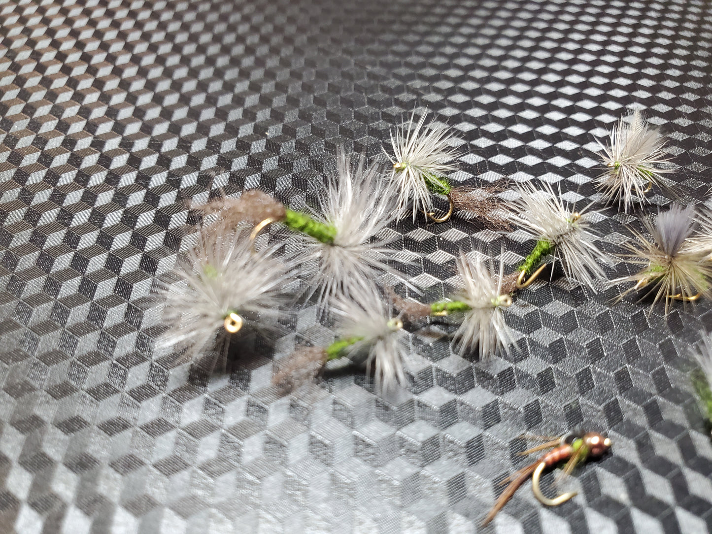 Blue Wing Olive Life Cycle Fly Selection, BWO Fly Selection 20 Flies