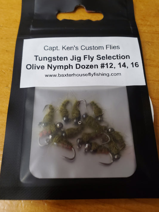 Tungsten Trout Jig Selection 12 BWO