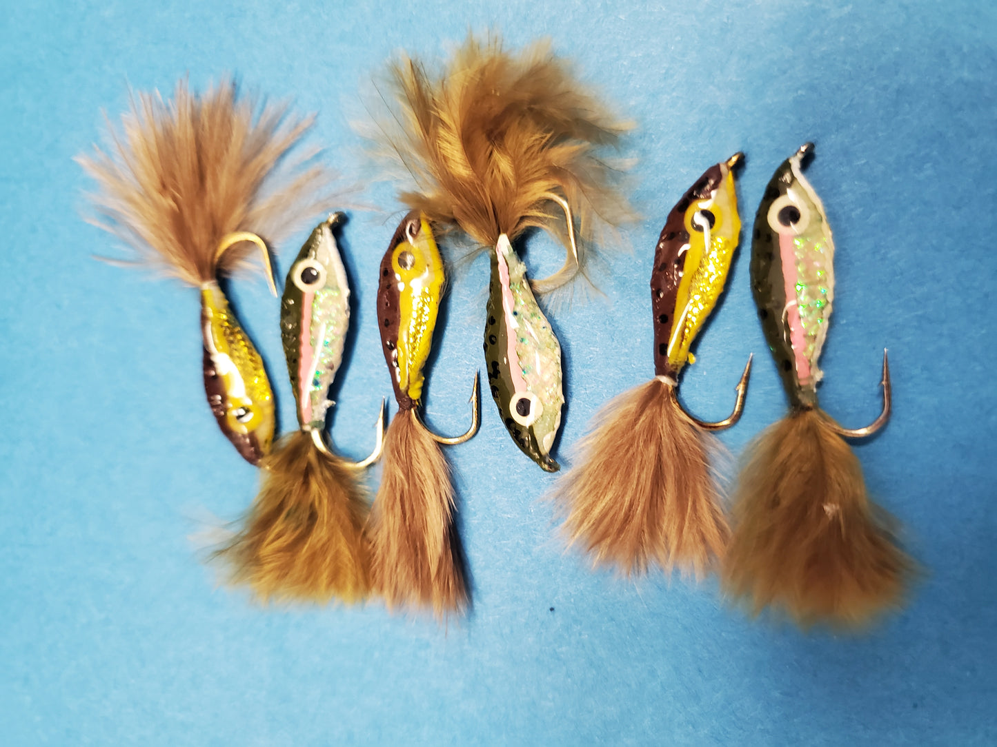 Baby Trout Streamer Fly Selection, Baby Trout Streamer, Trout Fry Streamer Fly
